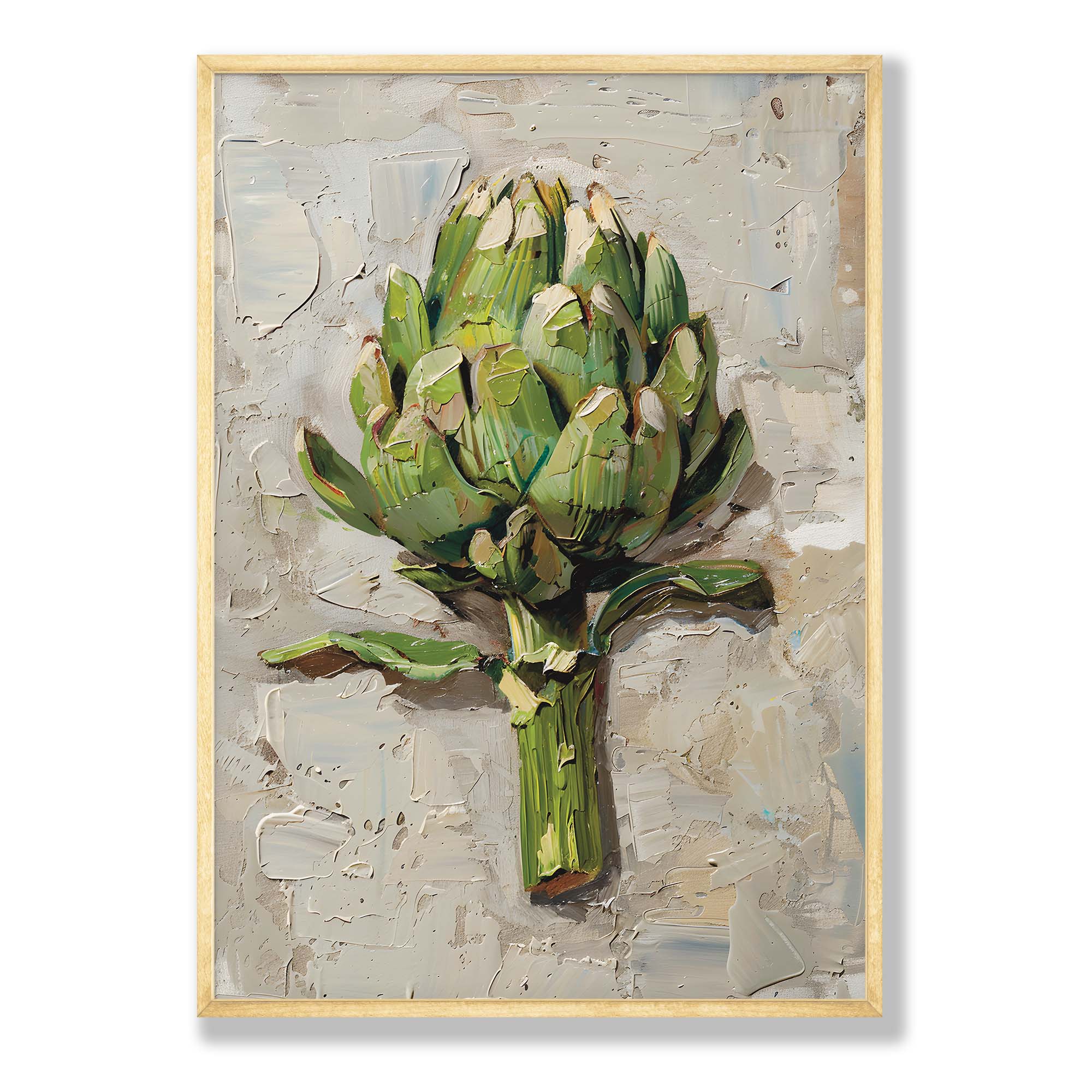 ARTICHOKE COMPOSITE FRAMED CANVAS