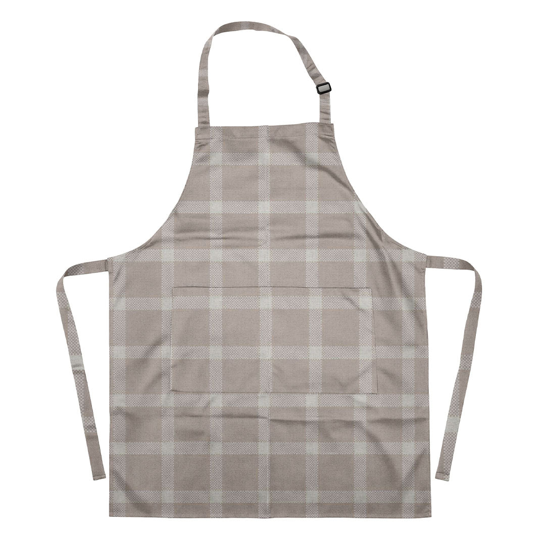 SOFT PLAID APRON