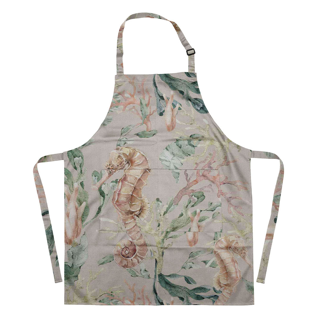 SEAHORSE SERENADE APRON