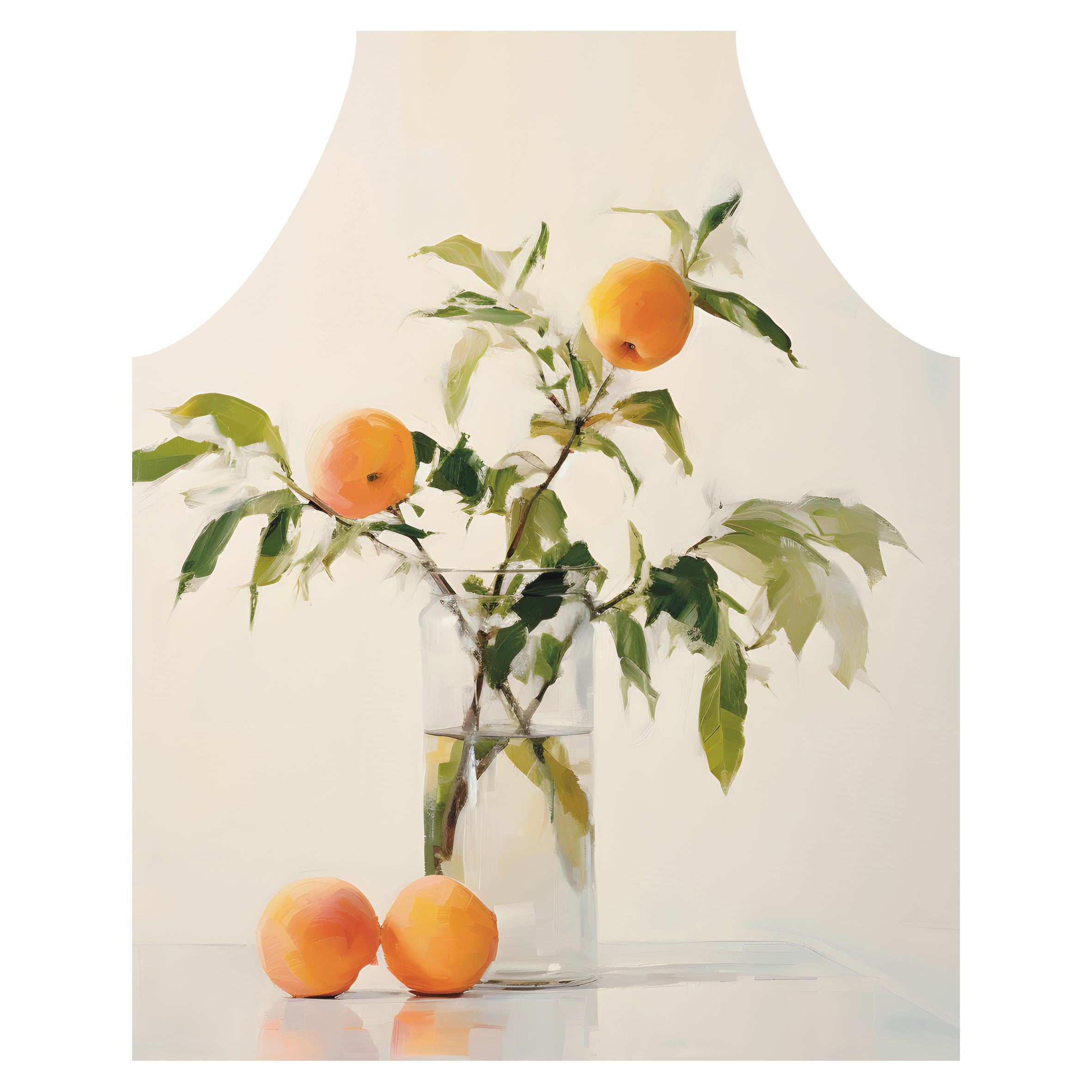 ORANGE BRANCH APRON