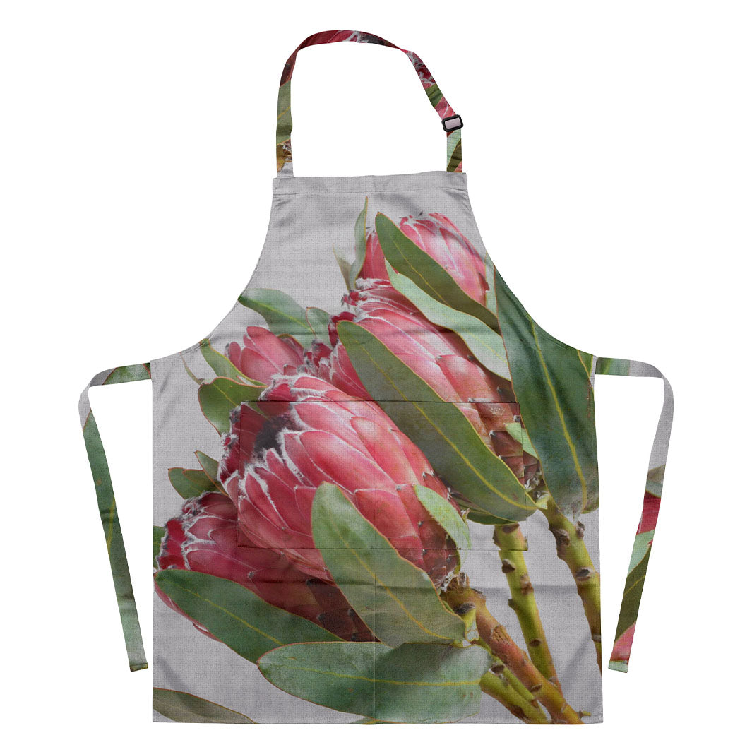 STANDING TALL PROTEAS APRON