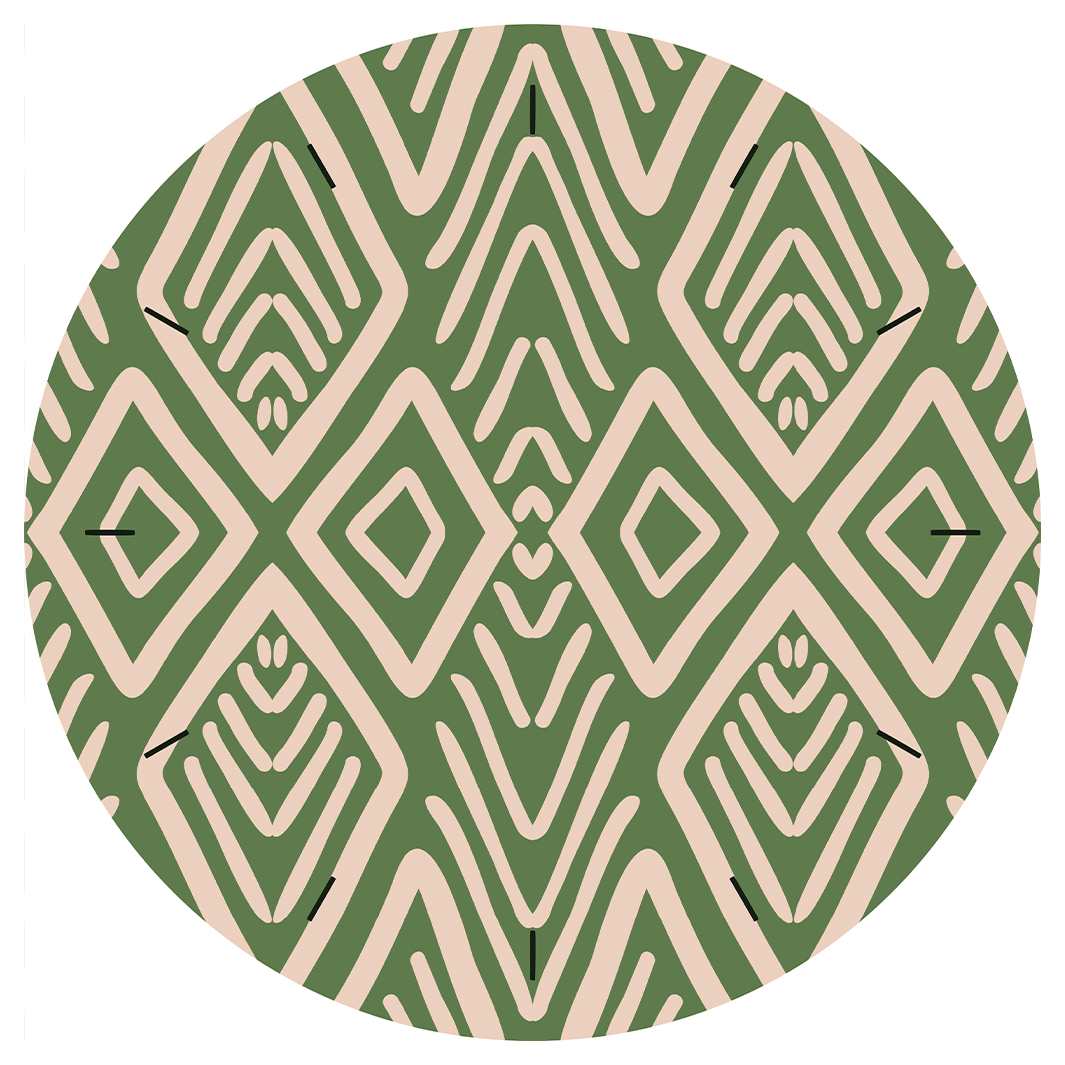 KAYA RHUYTHM ROUND CLOCK