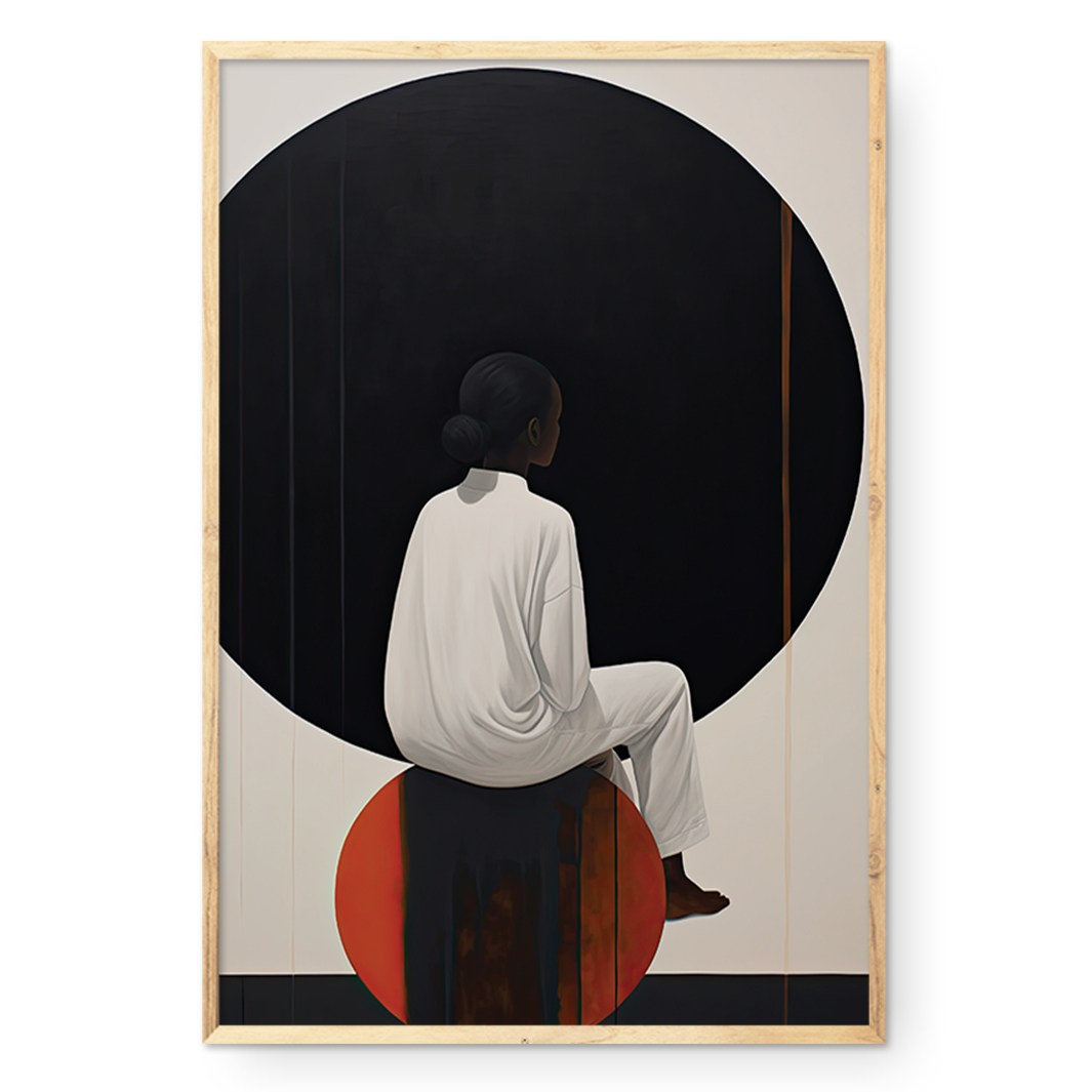 COMPOSITE FRAMED CANVAS SILENT ORBIT