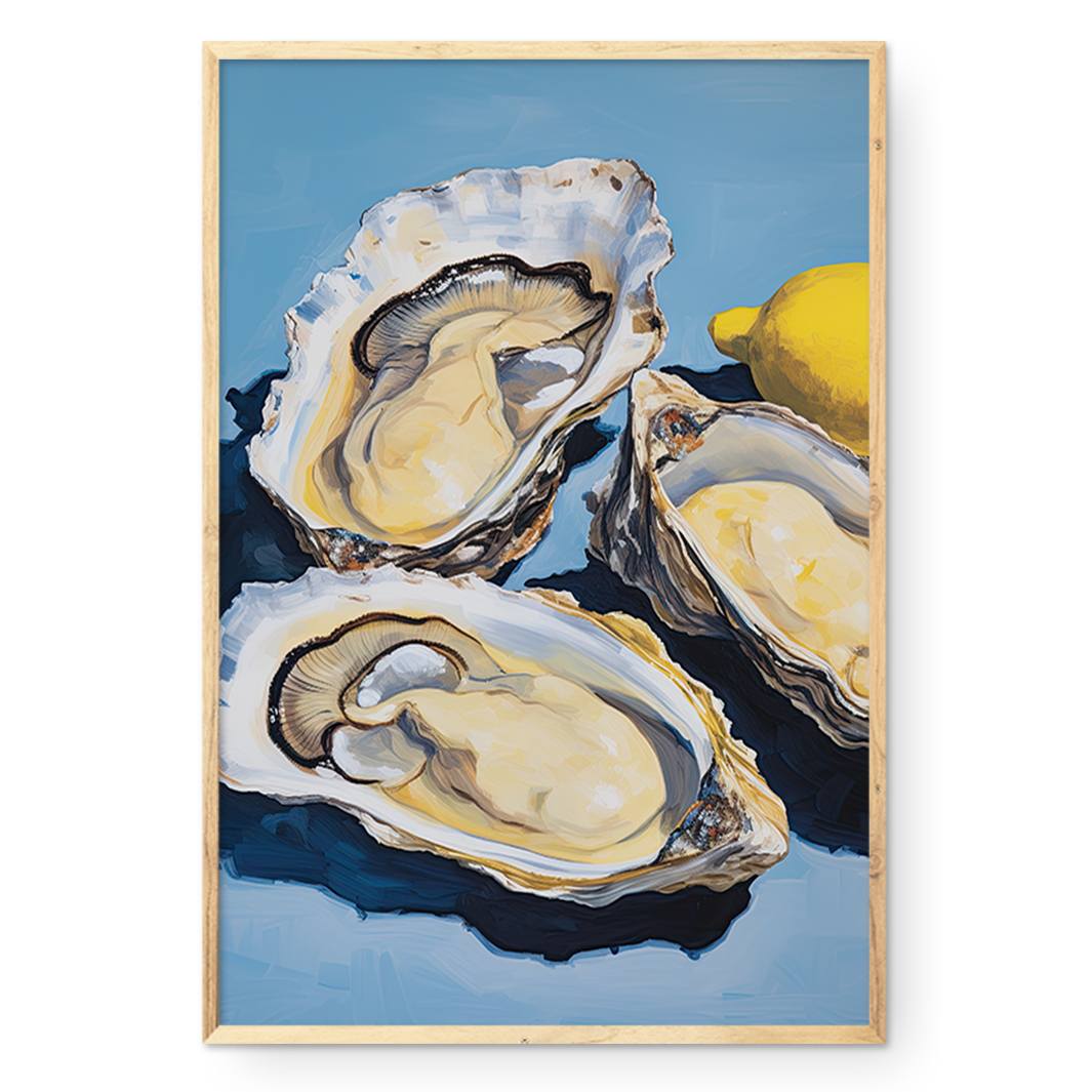 COMPOSITE FRAMED CANVAS BRINY INDULGENCE