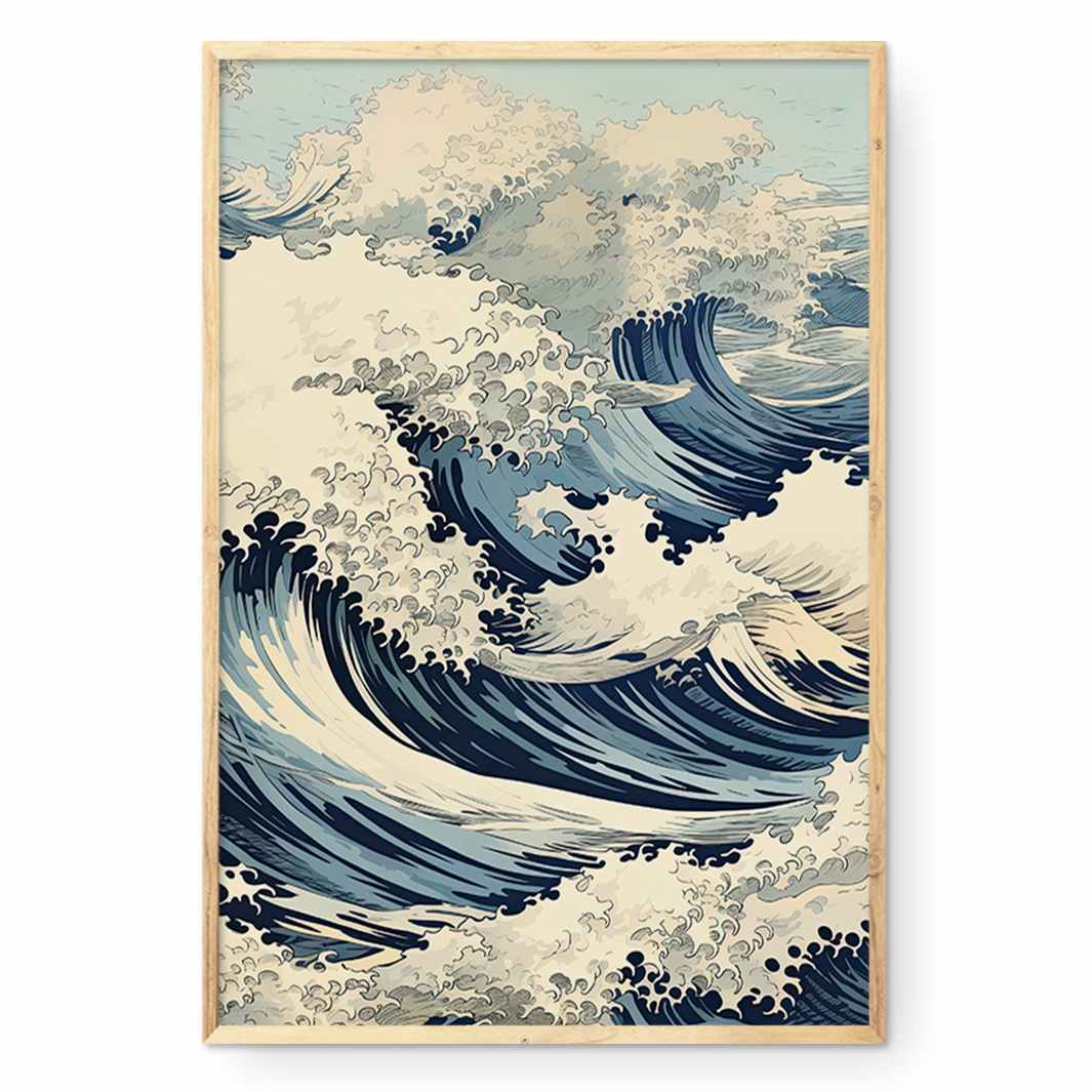 COMPOSITE FRAMED CANVAS TEMPEST CREST