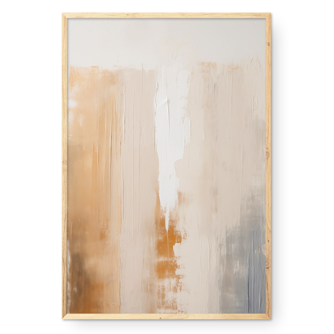 COMPOSITE FRAMED CANVAS DELICATE DESCENT