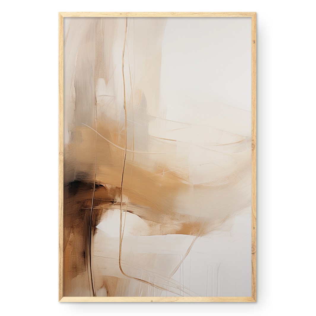COMPOSITE FRAMED CANVAS EMBER DRIFT