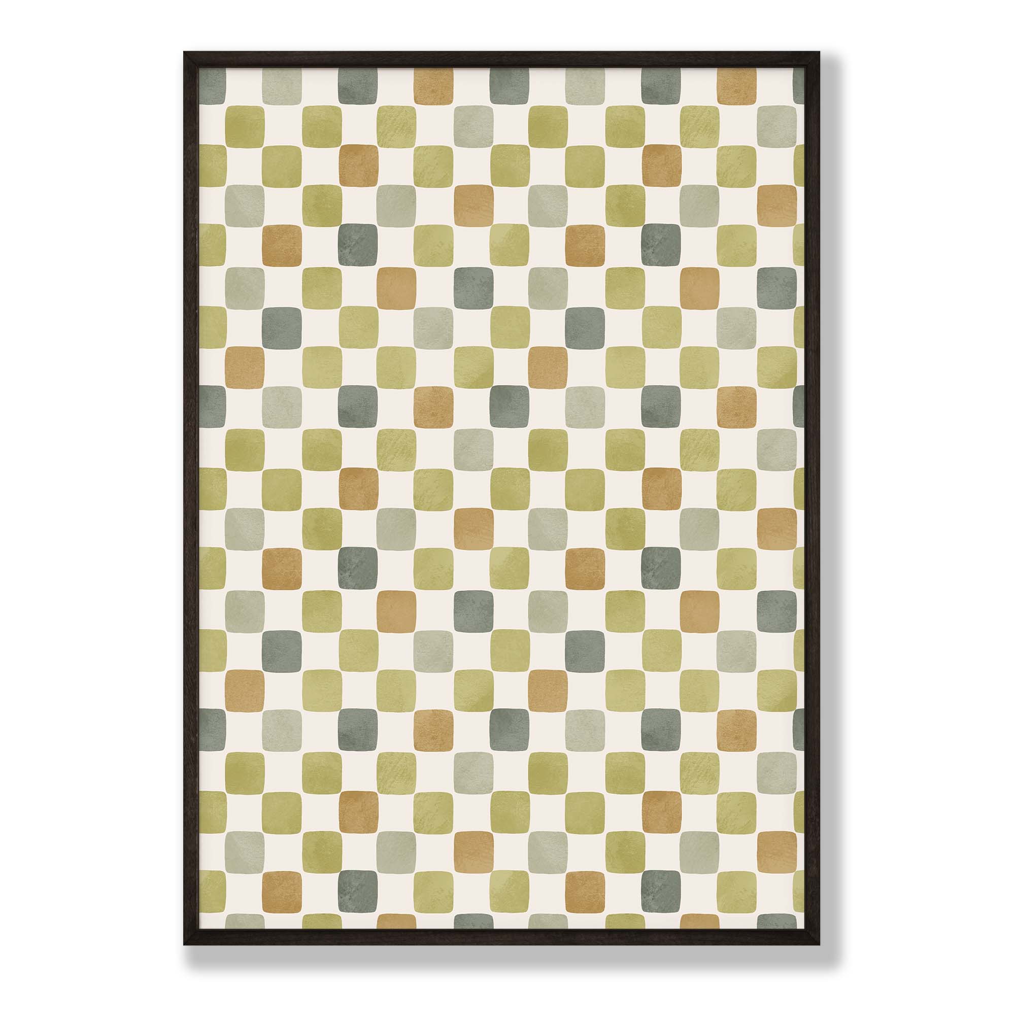 KIDS ROBOTS TILE COMPOSITE FRAMED CANVAS