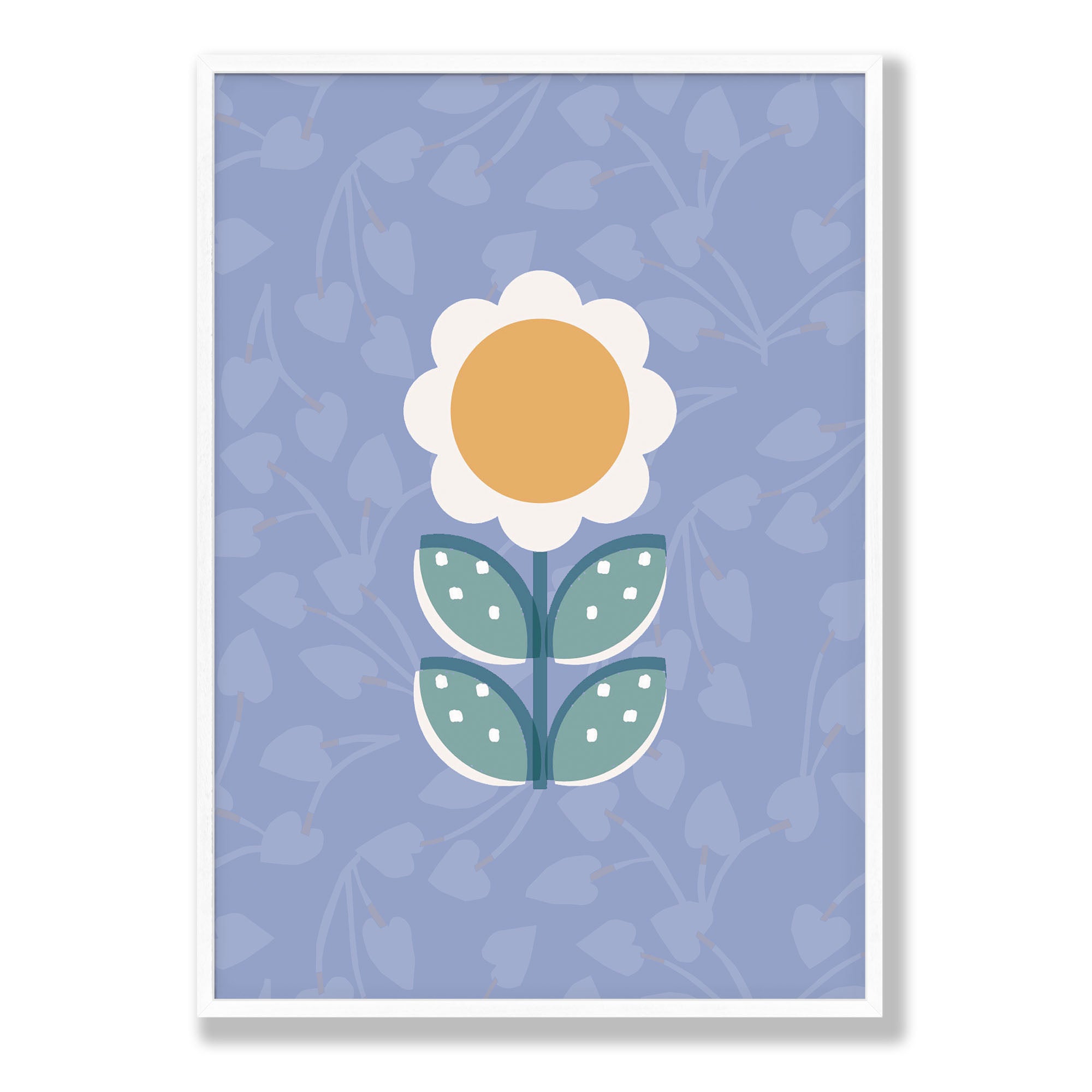 KIDS MEADOW FLOWER COMPOSITE FRAMED CANVAS