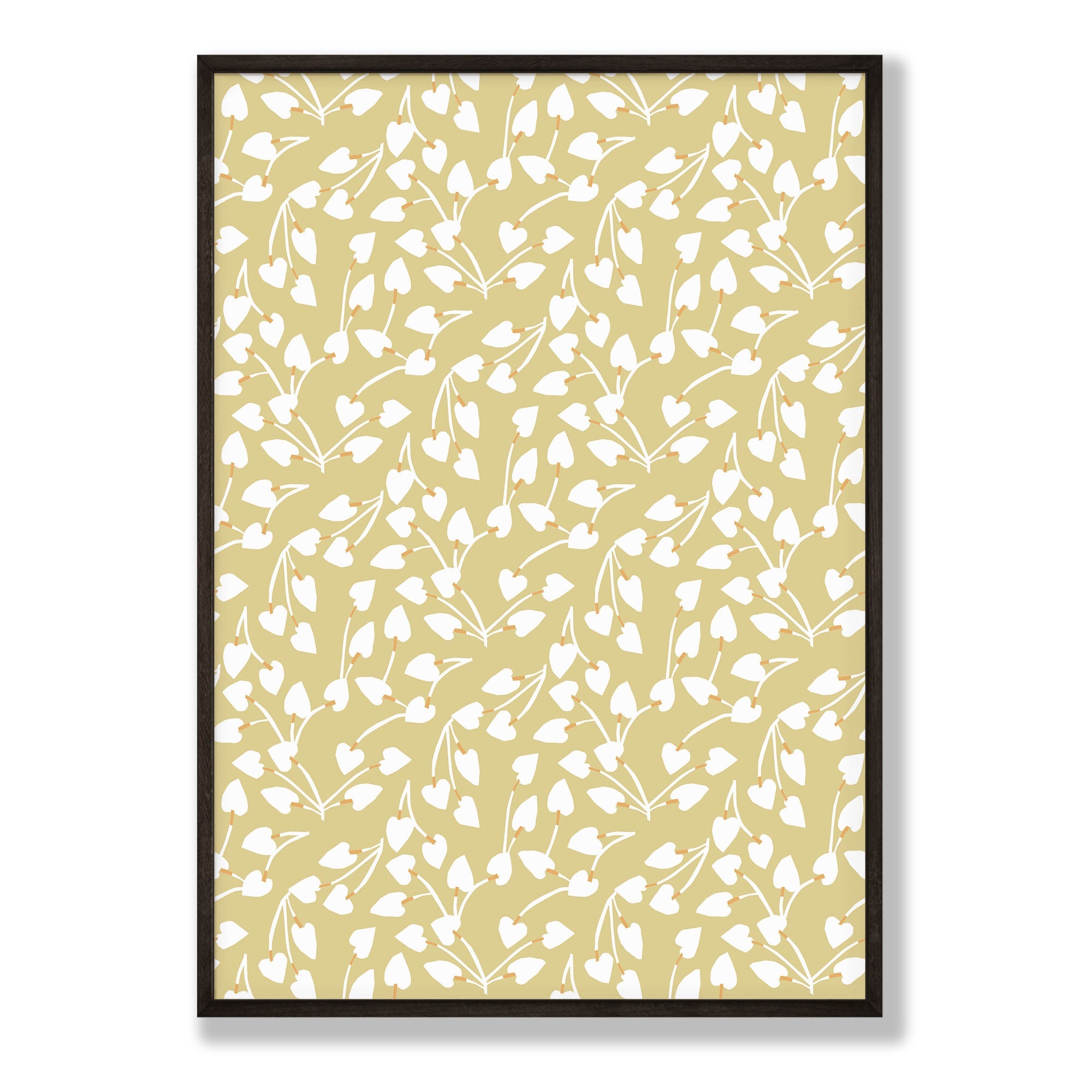 KIDS MEADOW LEAVES COMPOSITE FRAMED CANVAS