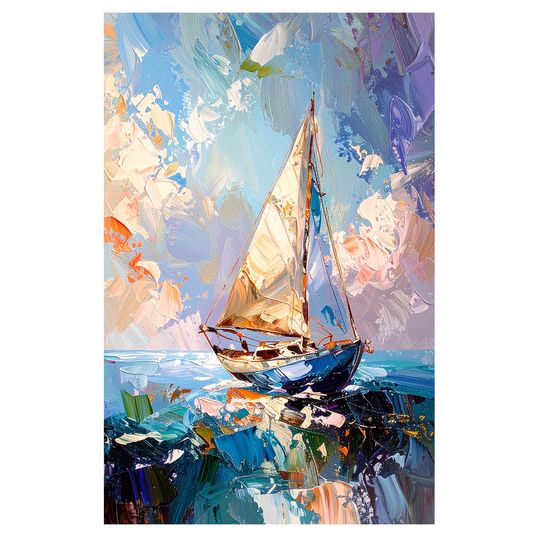 SAILORS DELIGHT BLOCK MOUNT CANVAS