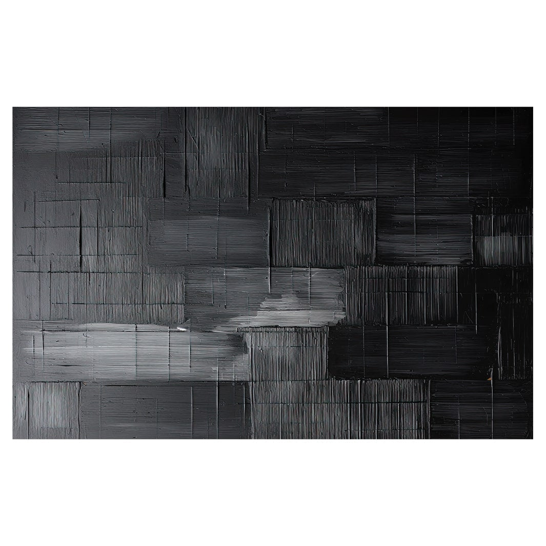 CHARCOAL BLOCKS BATHMAT