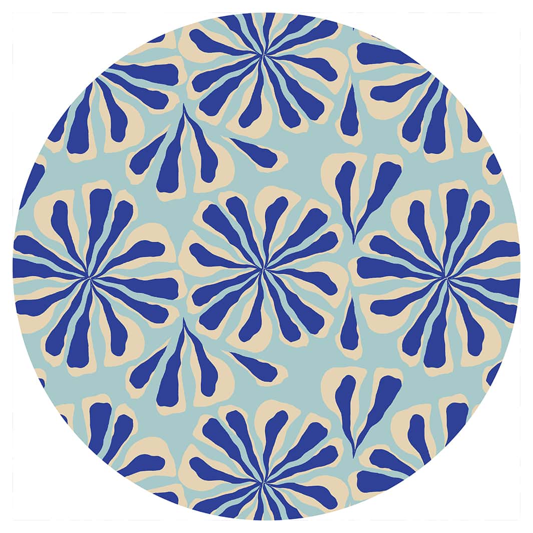 TIDAL PETALS ROUND COFFEE TABLE