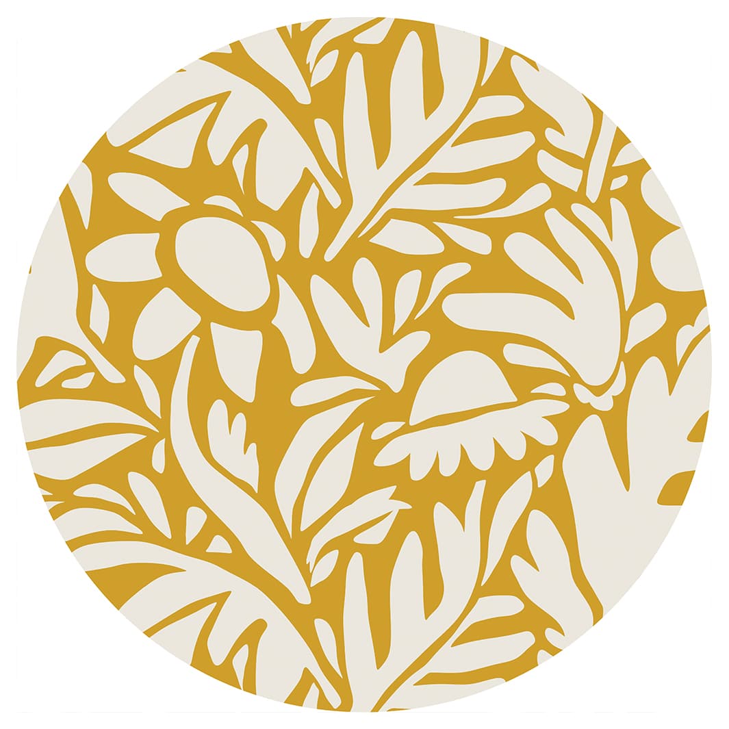 HONEYED FIELDS ROUND COFFEE TABLE