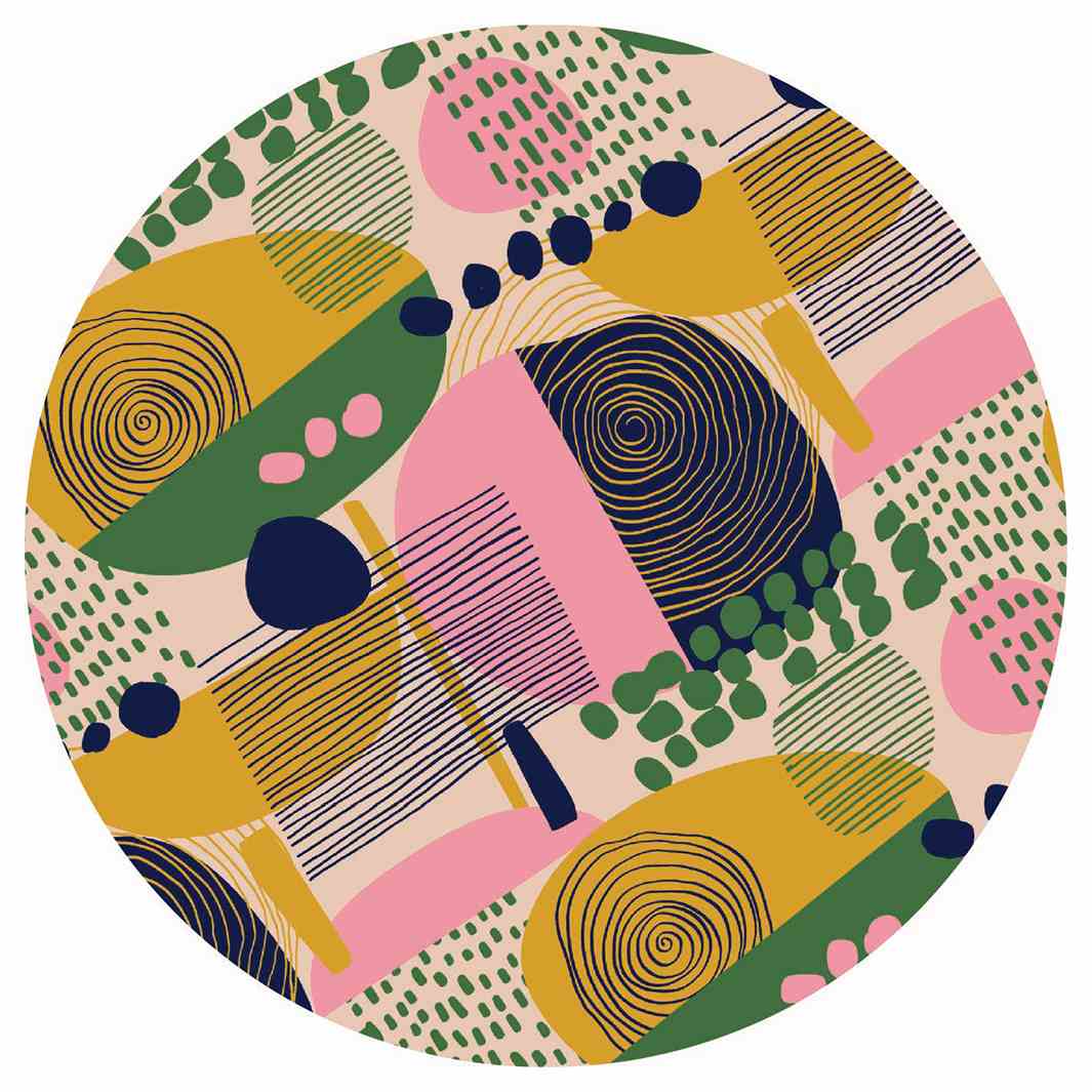 GROOVE THEORY ROUND-COFFEE-TABLE
