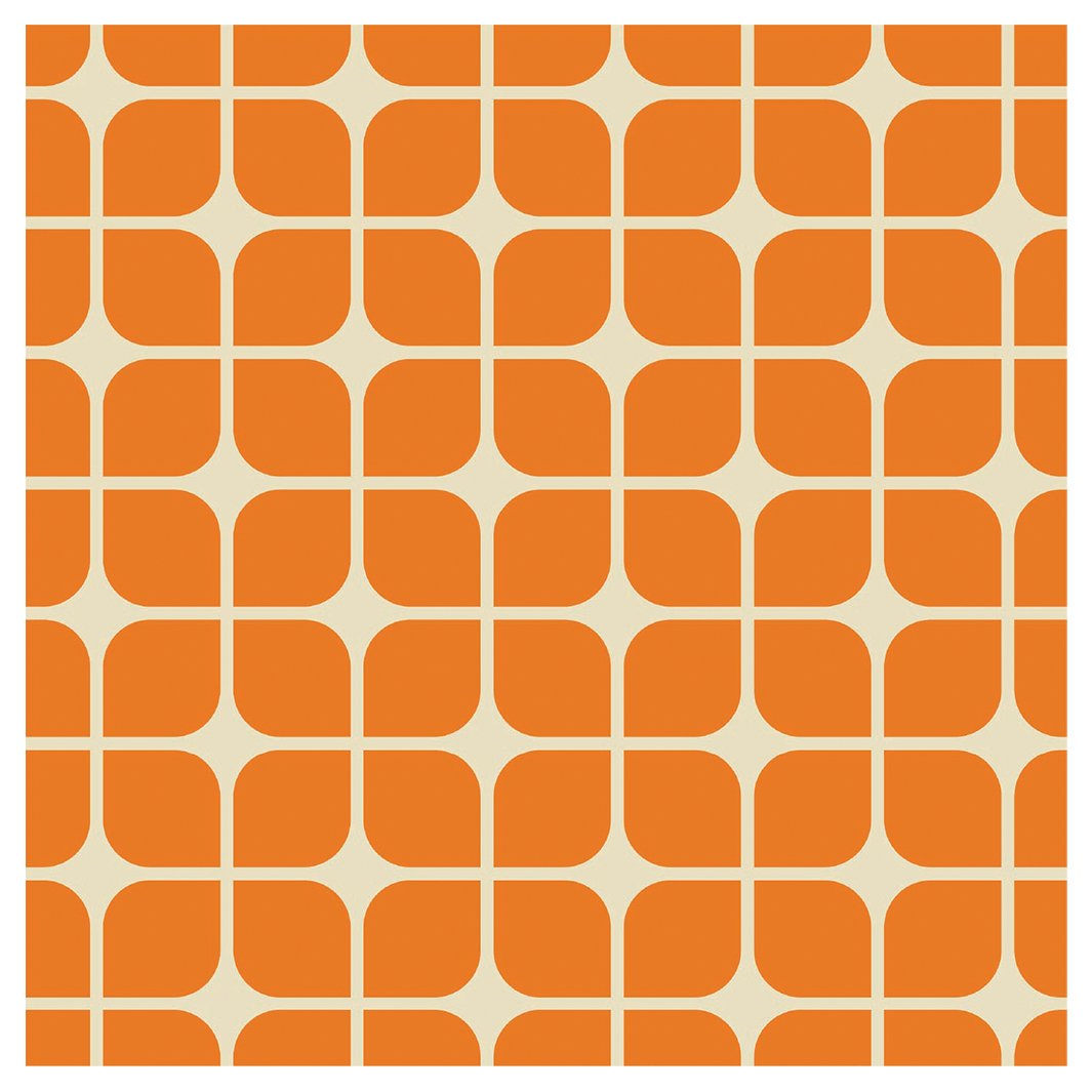 TANGERINE TILES SQUARE-COFFEE-TABLE