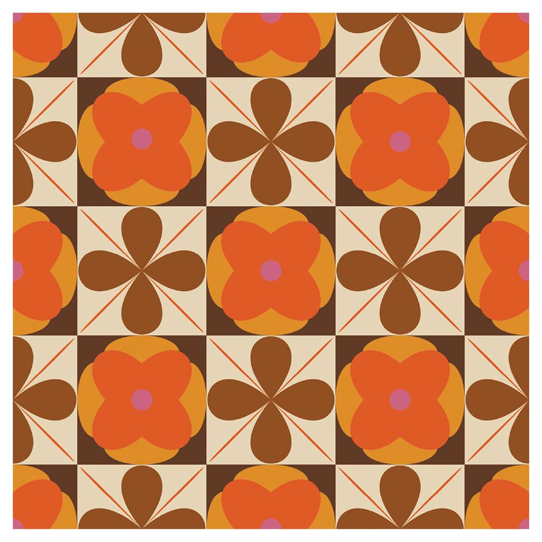 HONEYED FIELDS SQUARE COFFEE TABLE