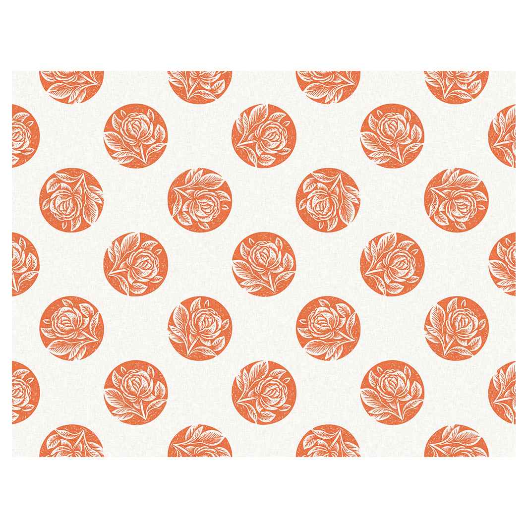PRESSED ROSE PLACEMAT