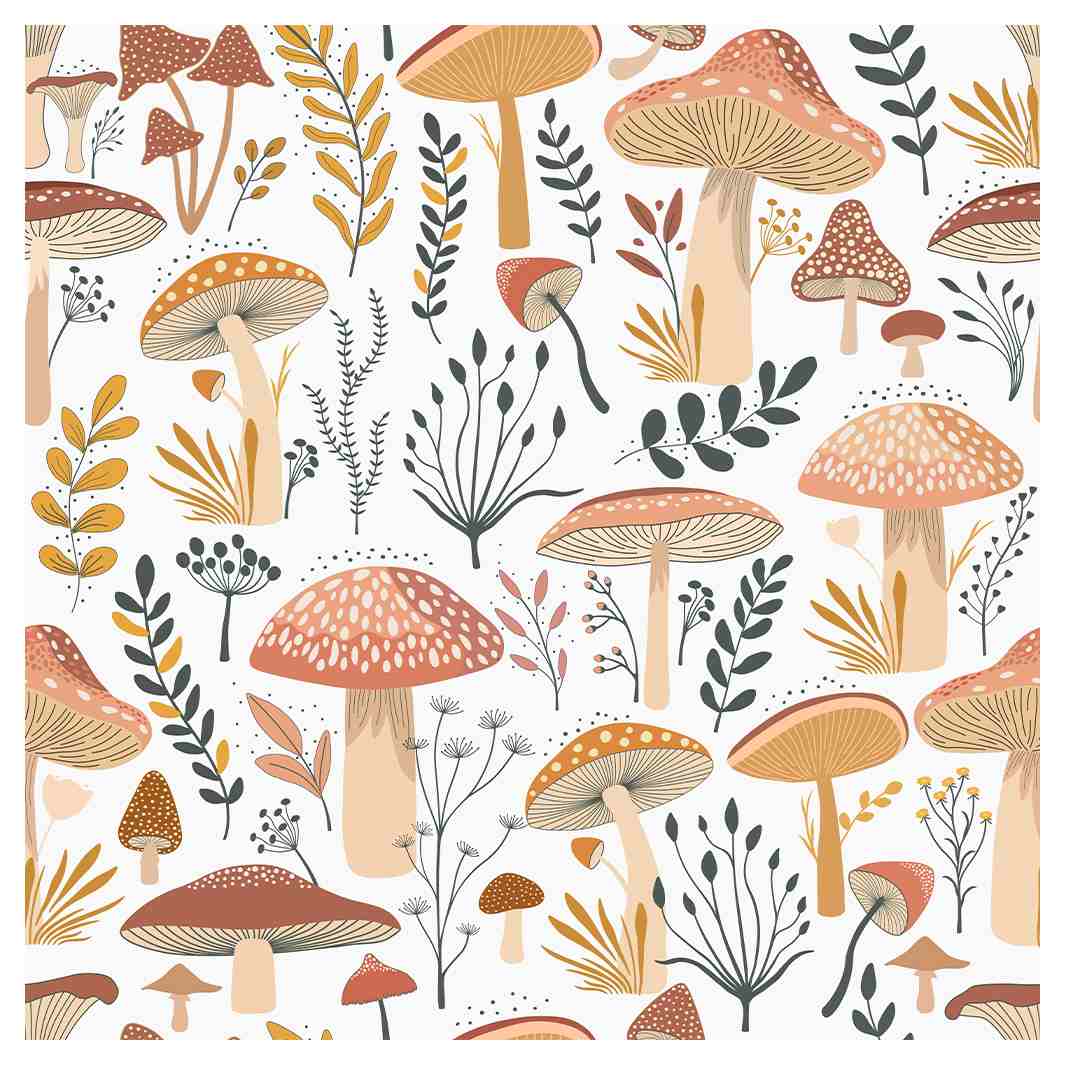 TOADSTOOL TALES SQUARE SCATTER CUSHION