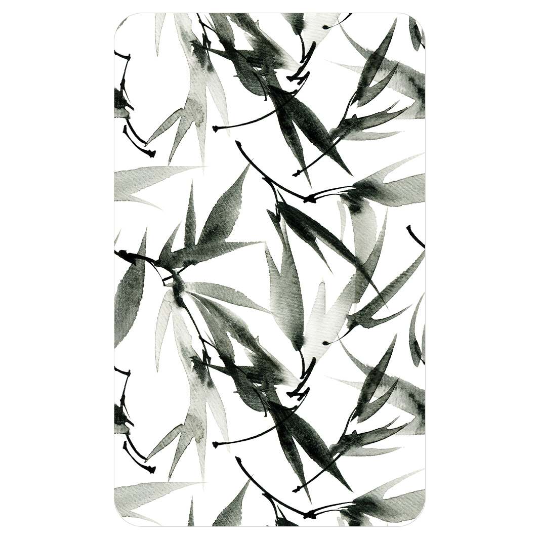 EUCALYPTUS WATERCOLOUR PATTERN KITCHEN TOWEL
