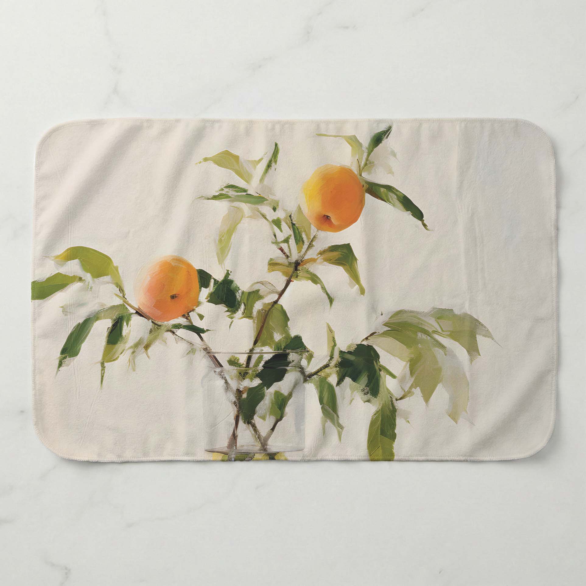 ORANGE BRANCH KITCHEN TOWEL