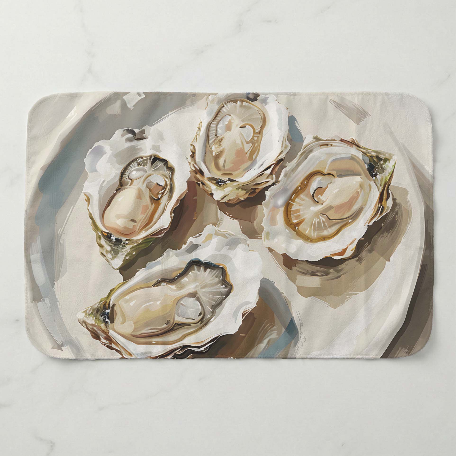 OYSTERS KITCHEN TOWEL