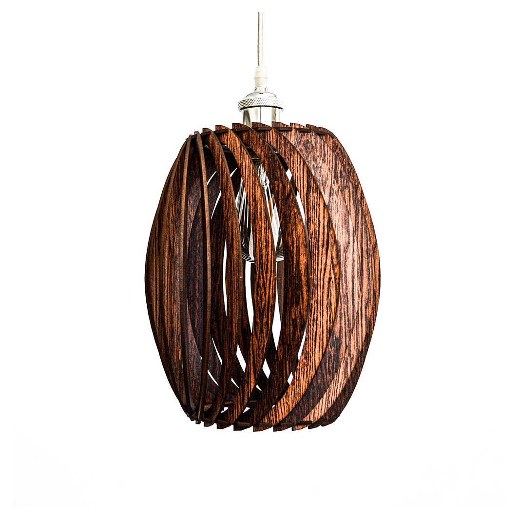 OVAL GEOMETRIC PENDANT LIGHT