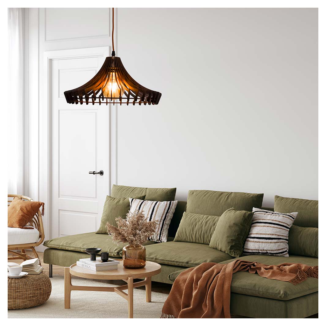 FUNNEL CHANDELIER PENDANT LIGHT