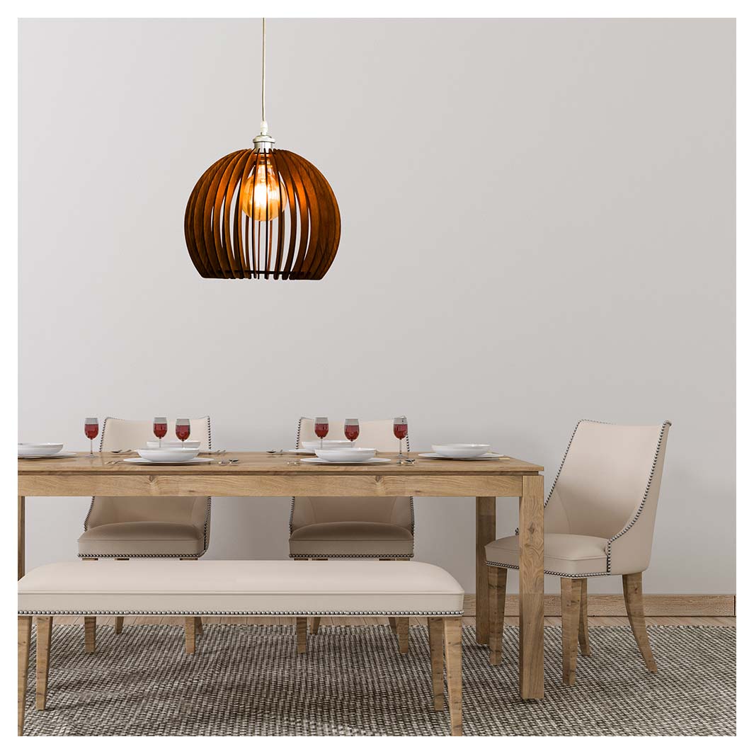 ORB BOWL SHAPE PENDANT LIGHT