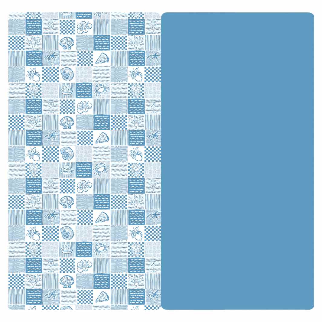 MICROFIBER TRAVEL TOWEL - COASTAL PATCHWORK
