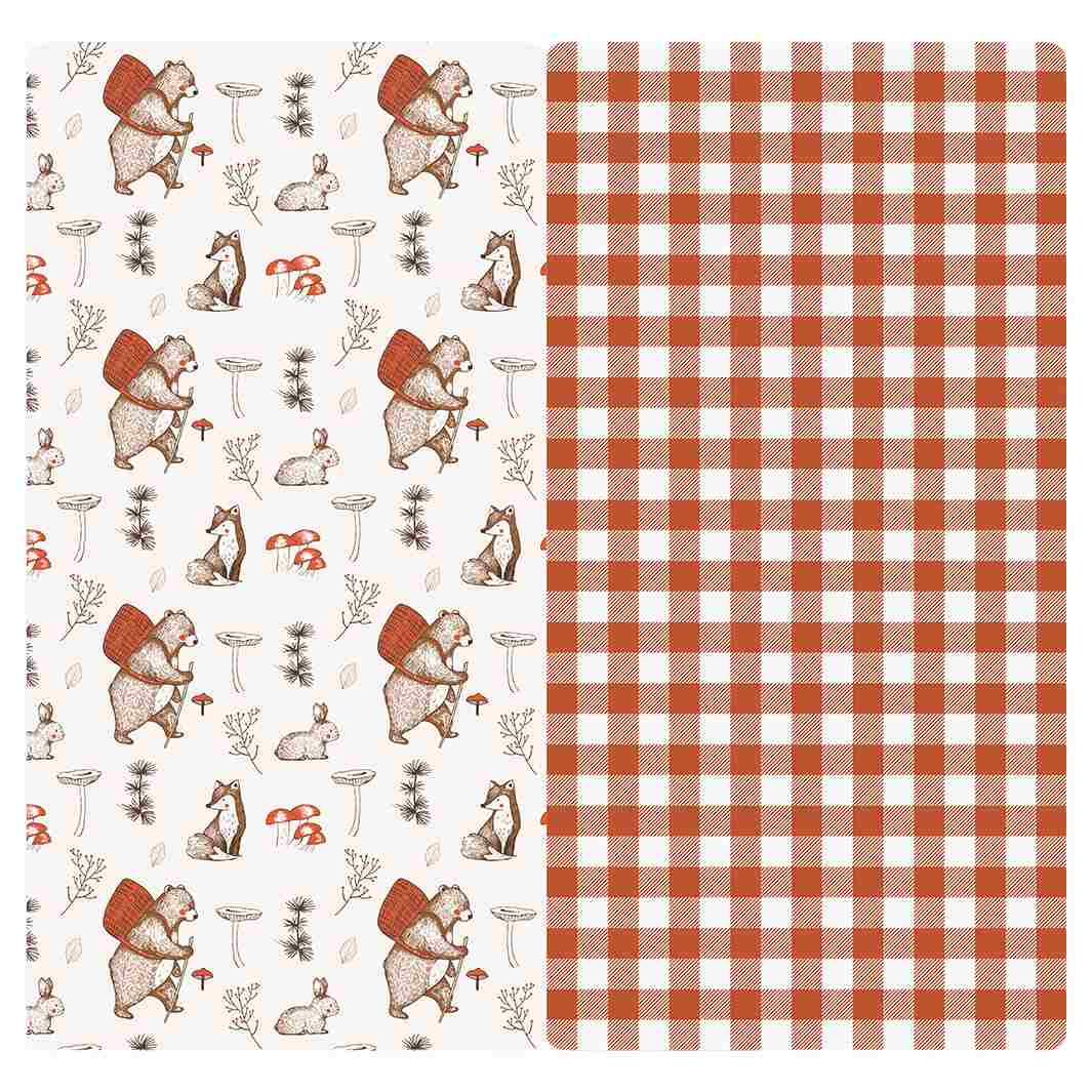 MICROFIBER TRAVEL TOWEL FOREST FRIENDS
