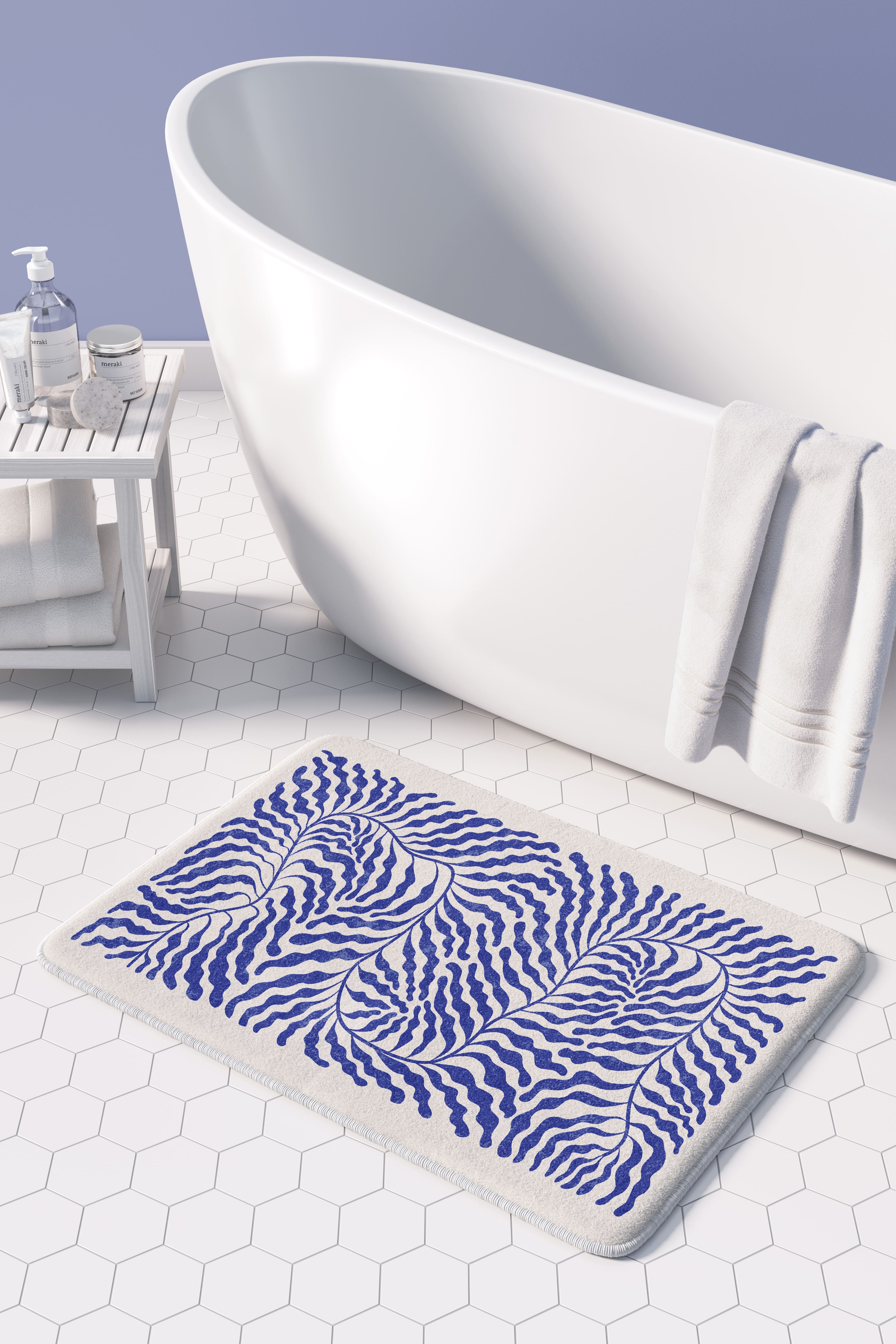 SEA FERN BATHMAT