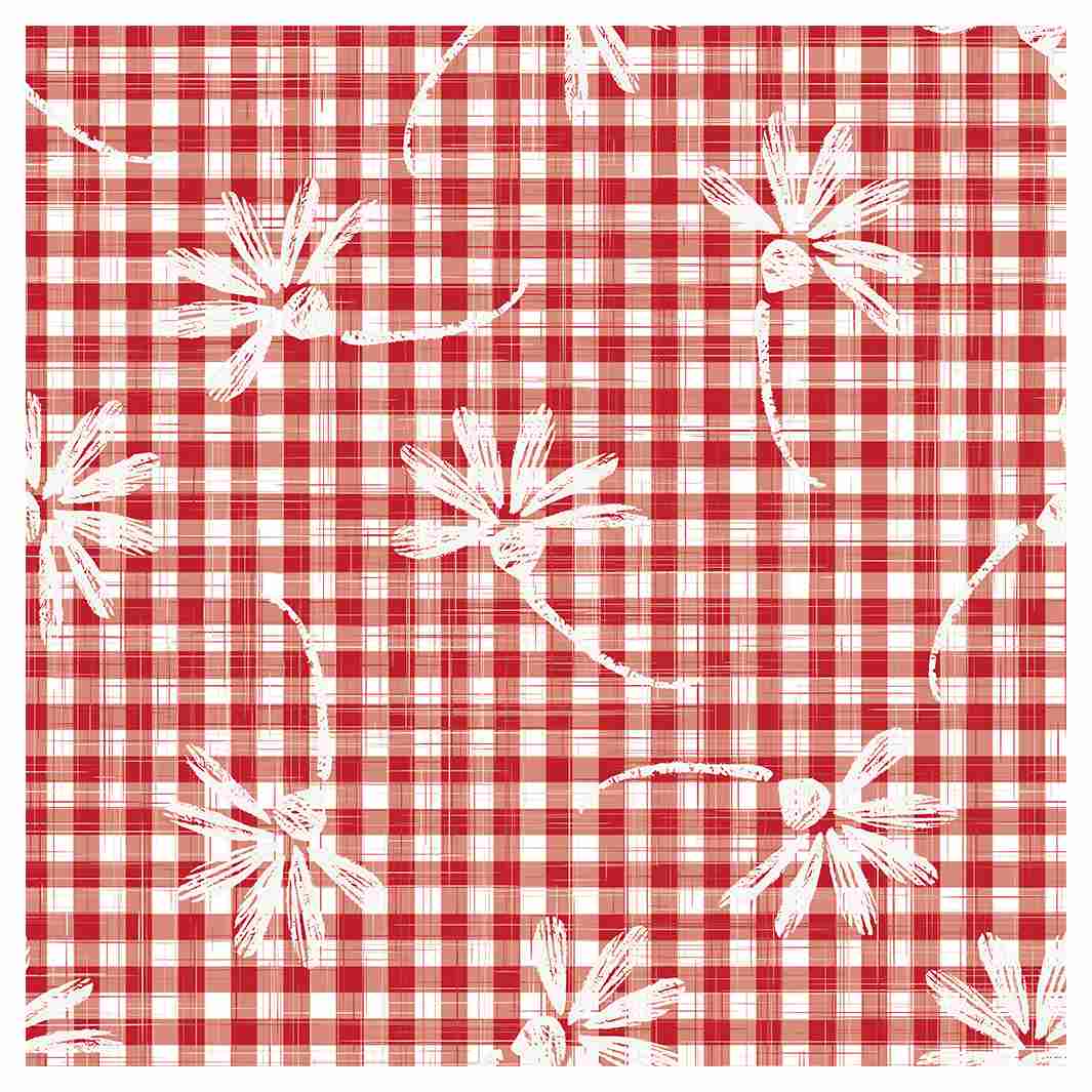 CHERRIE PIE CHECK NAPKIN
