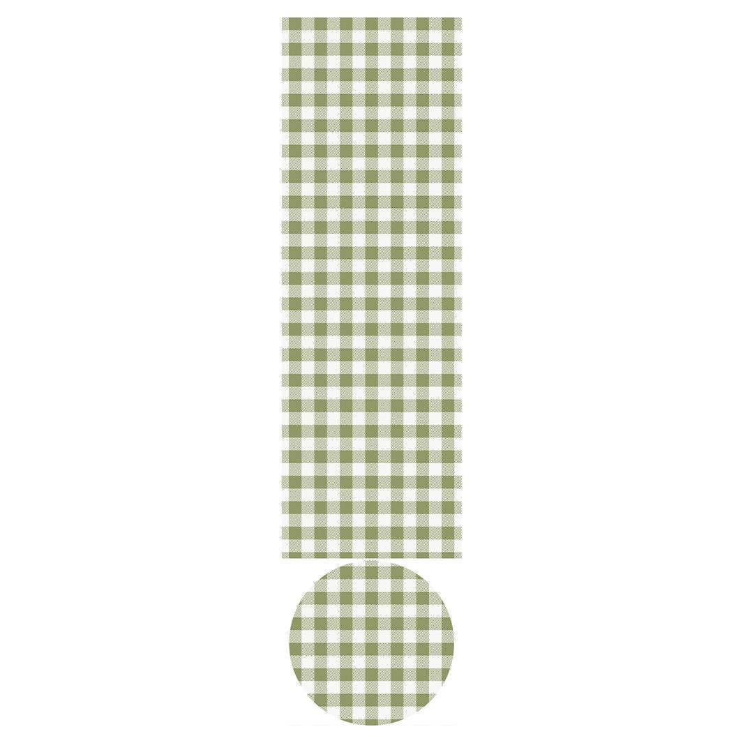 WOODLAND CHECK  OTTOMAN