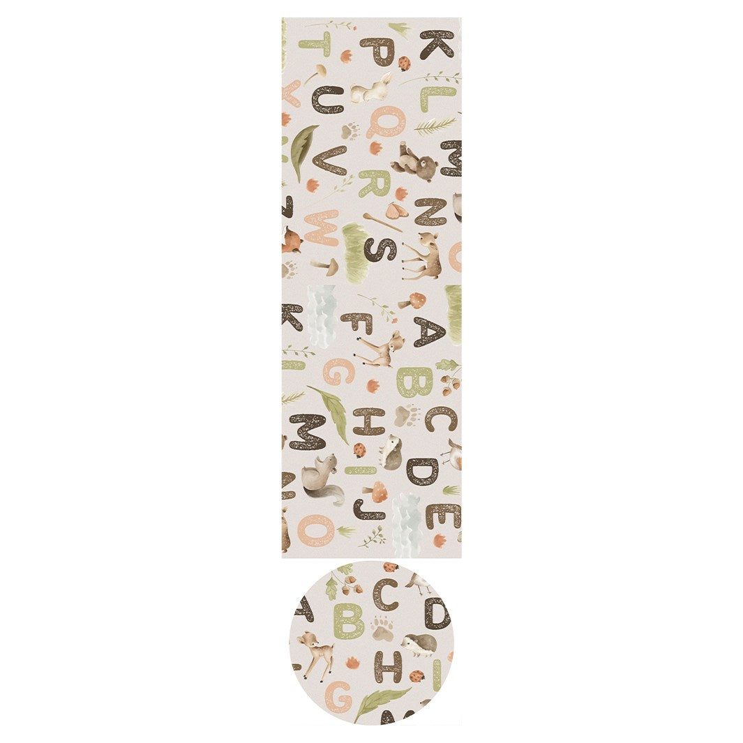 NATURE'S ALPHABET OTTOMAN