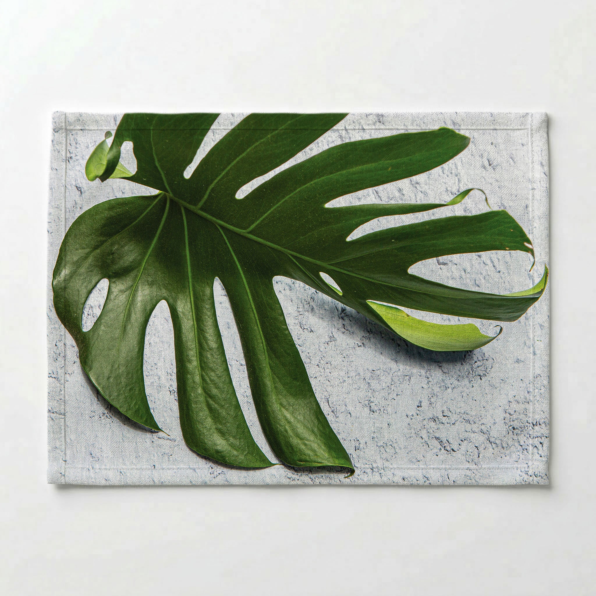 LEAVES GREEN MONSTERA LEAF PLACEMAT