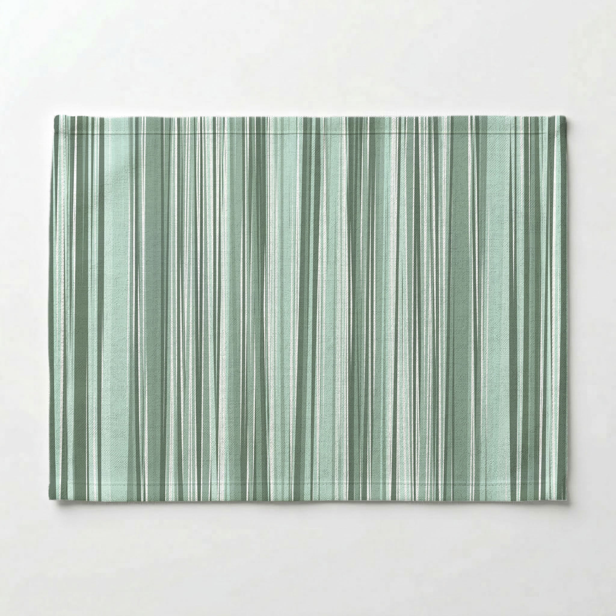 VERTICAL MONOCHROMATIC LINE ART PLACEMAT