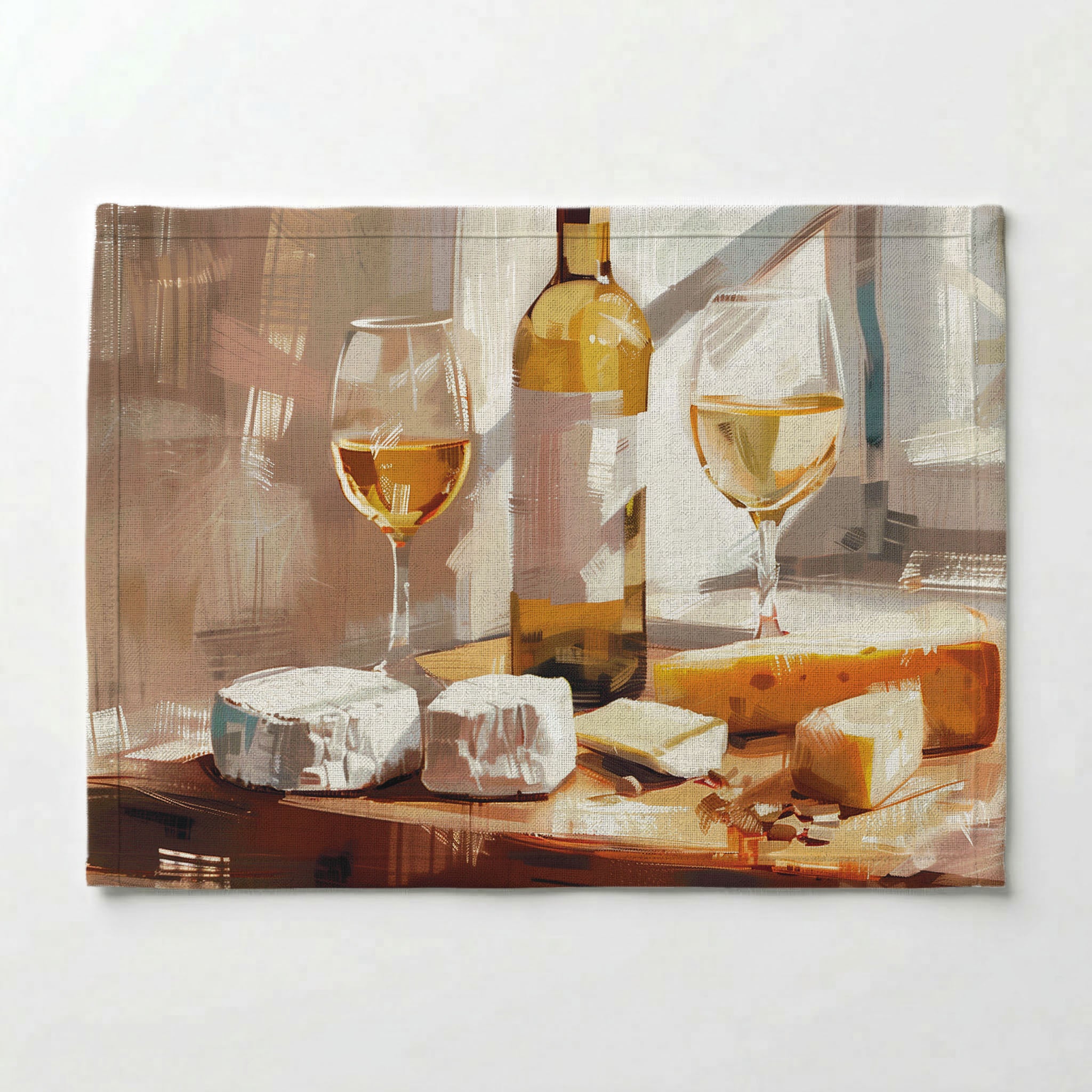 CHEESE AND WINE PLACEMAT