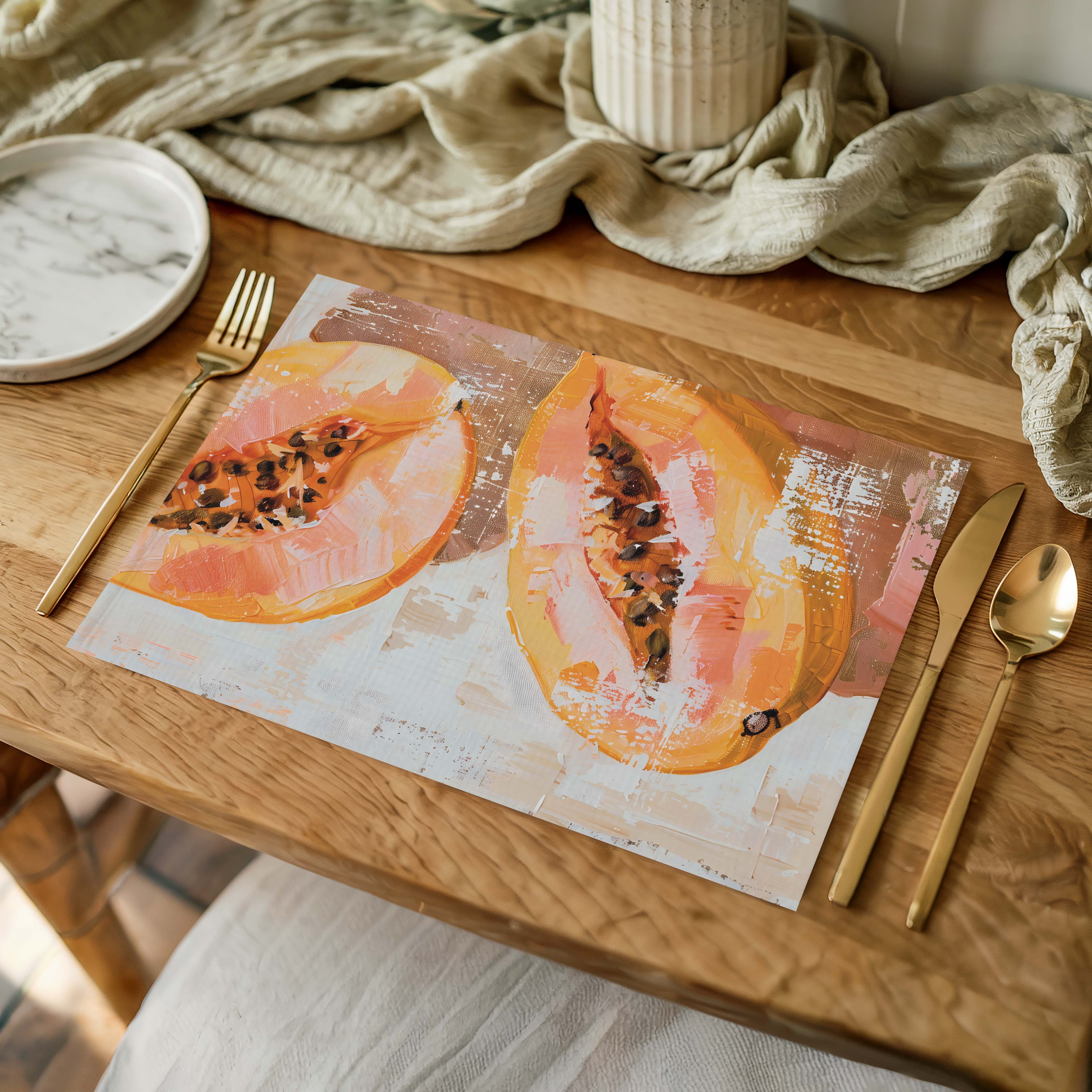 PAPAYA PLACEMAT