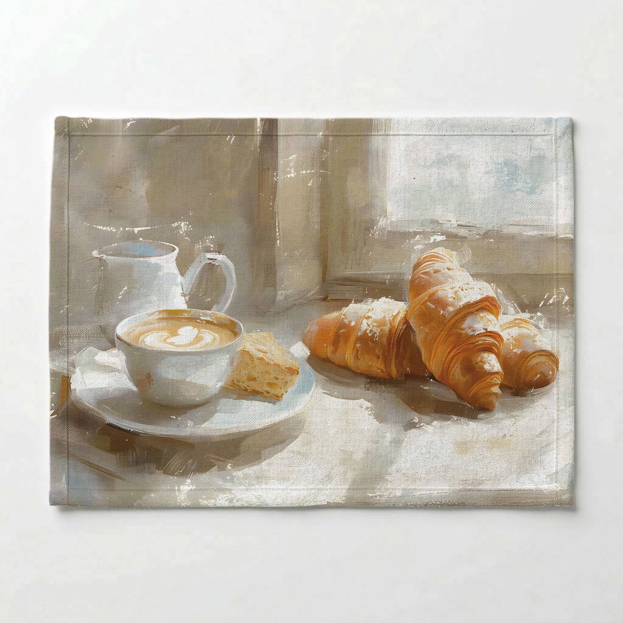 COFFEE AND CROISSANT PLACEMAT