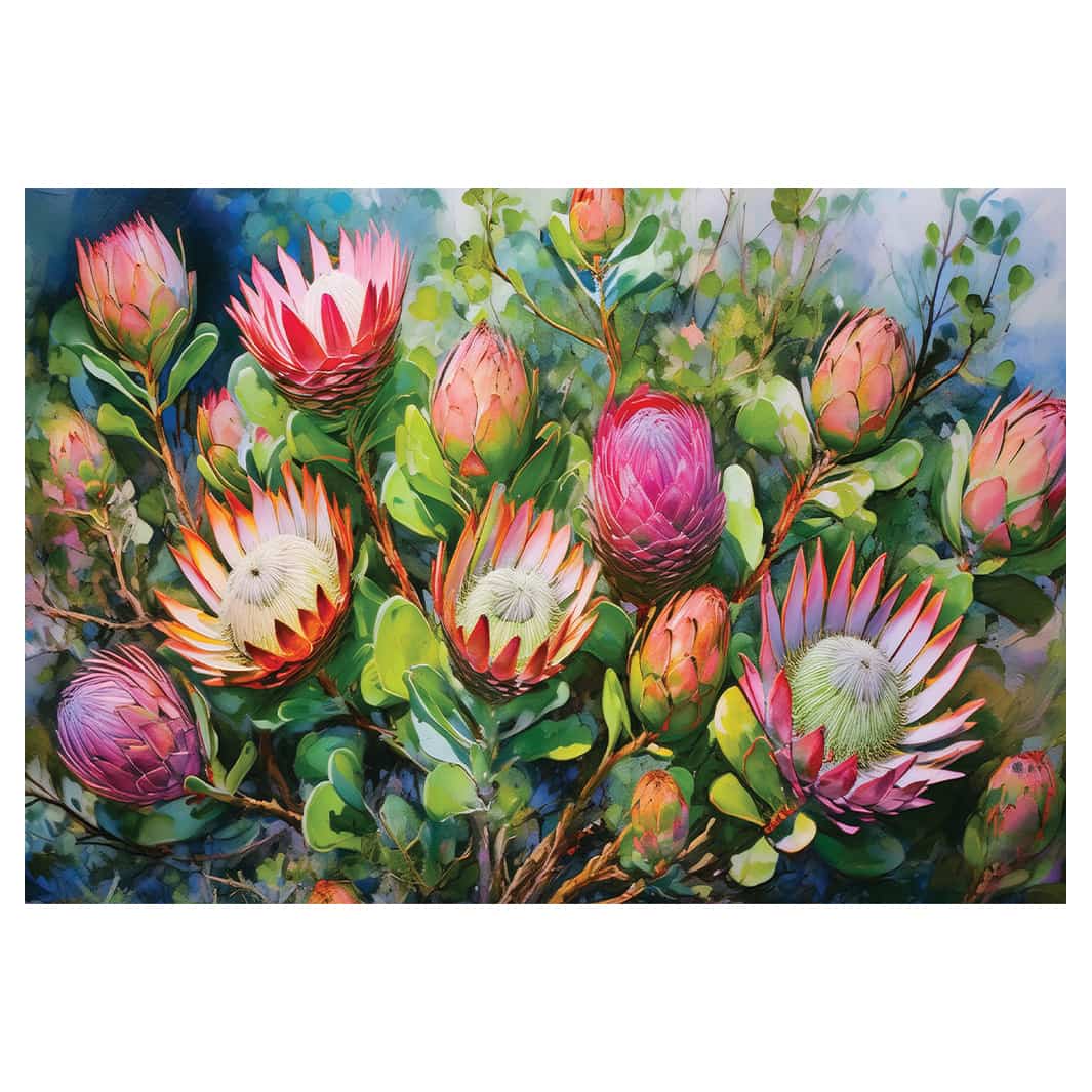 PROTEA BUSH IN BLOOM PLACEMAT