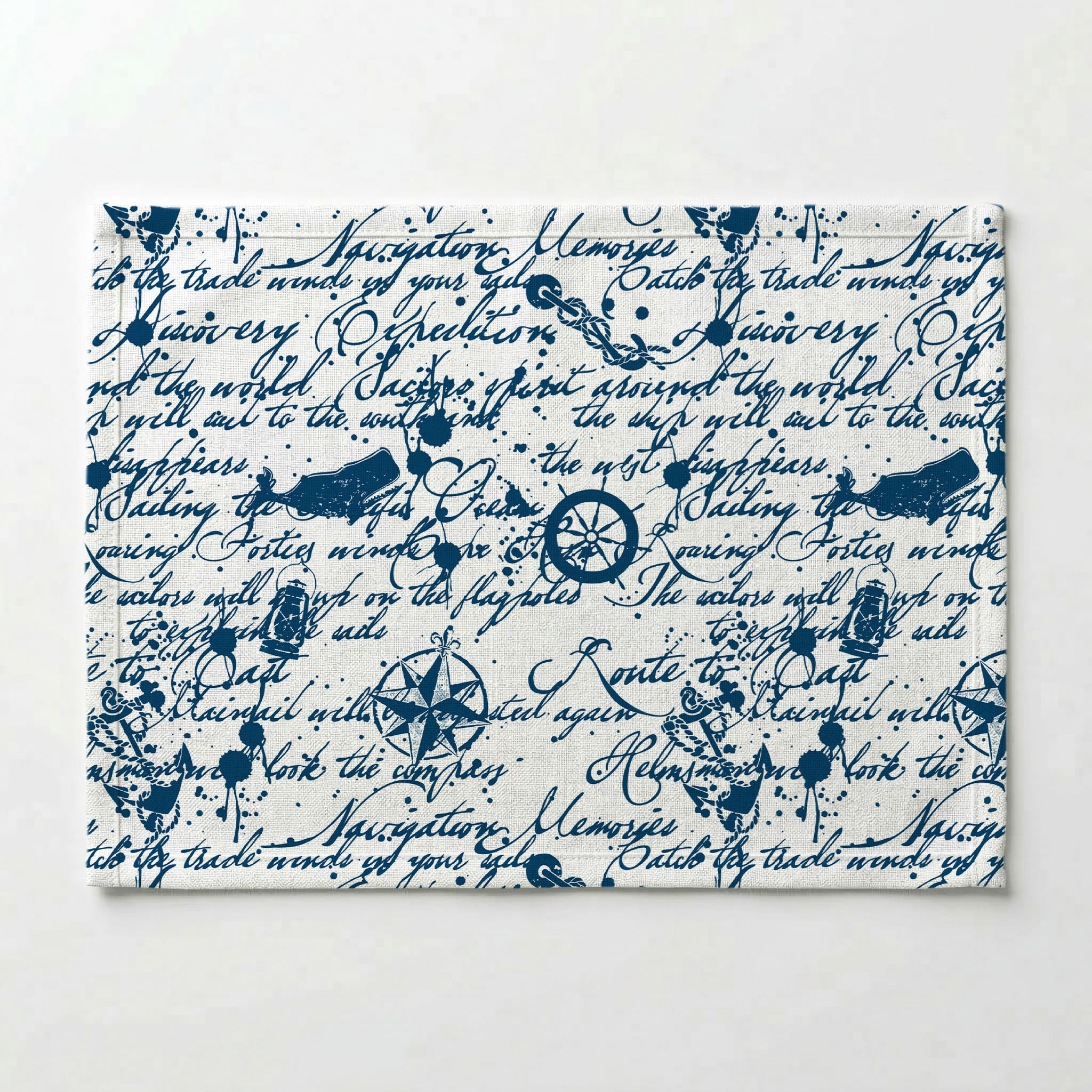 SAILOR'S SCRIPT PLACEMAT