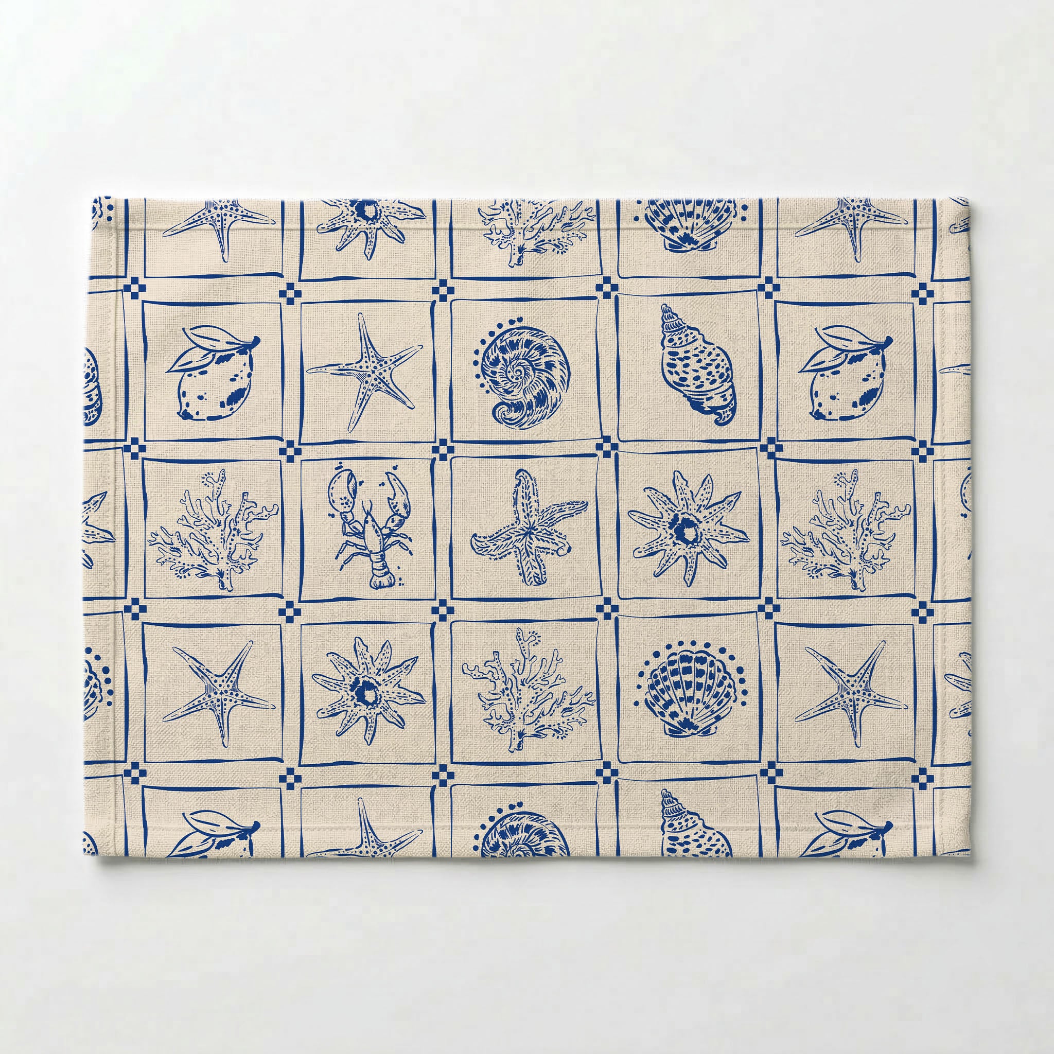 SEASHELL MOSAIC PLACEMAT