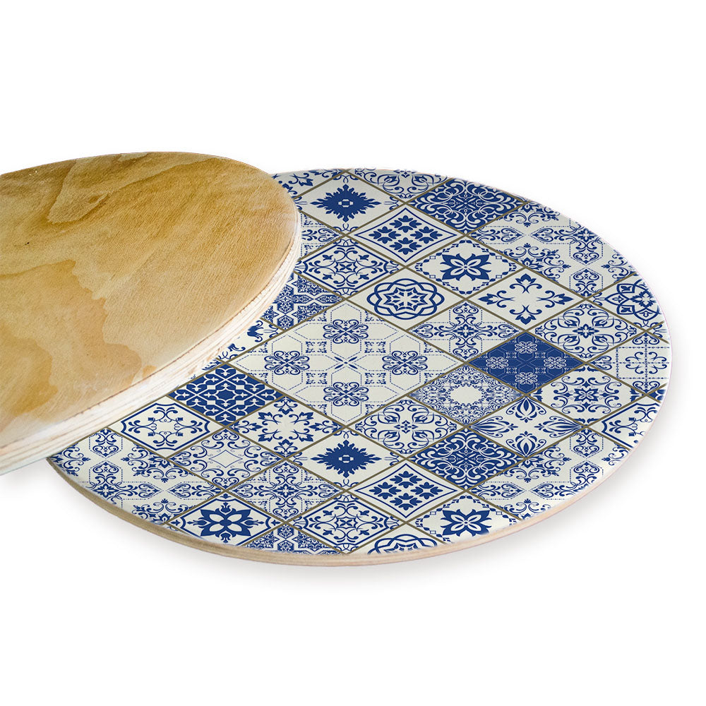 PATTERN BLUE DIAMOND LISBON CHEESEBOARD