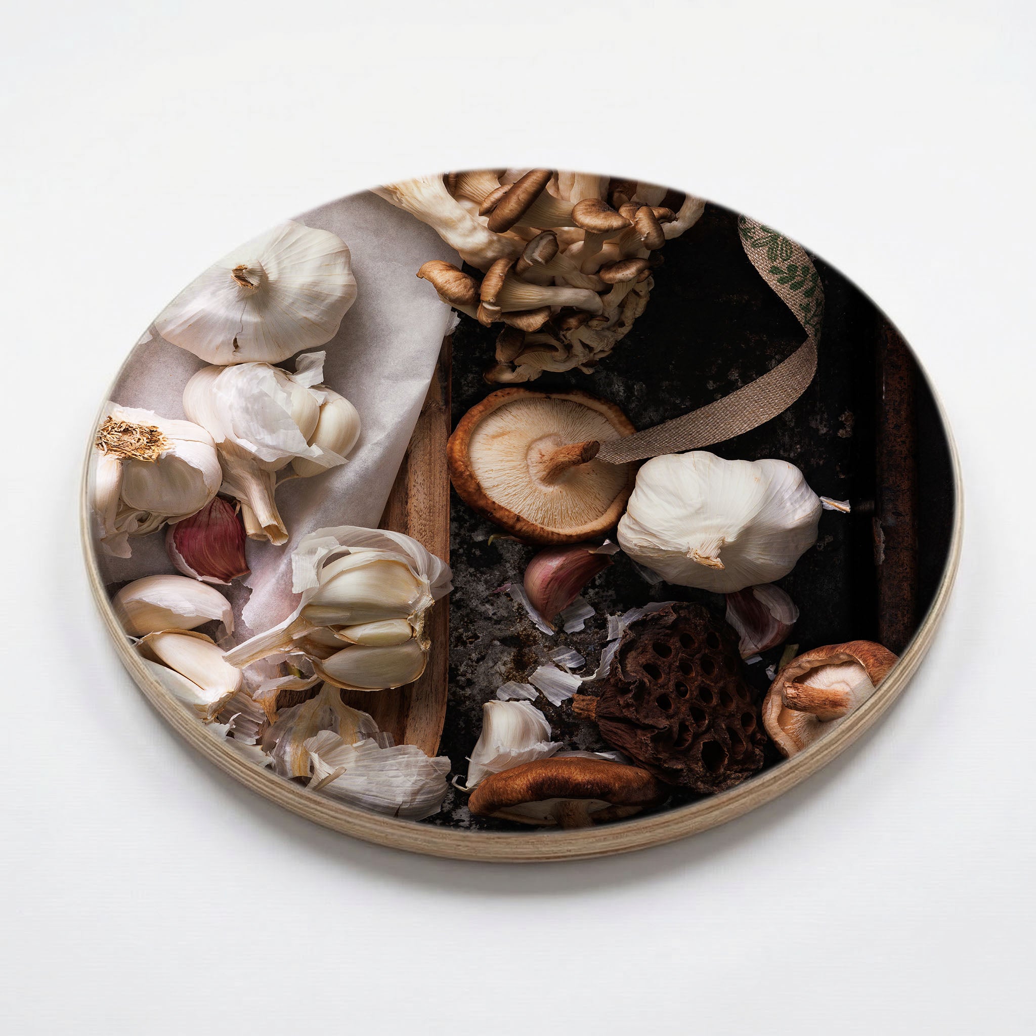 MUSHROOM AND GARLIC CHEESEBOARD