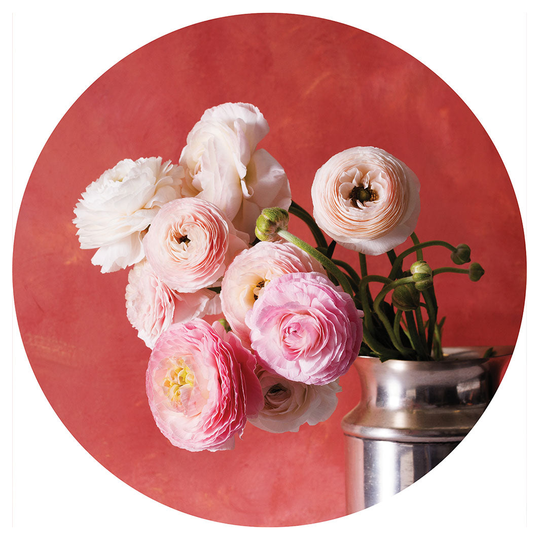 PINK AND BLUSH PEONIES IN PITCHER CHEESEBOARD