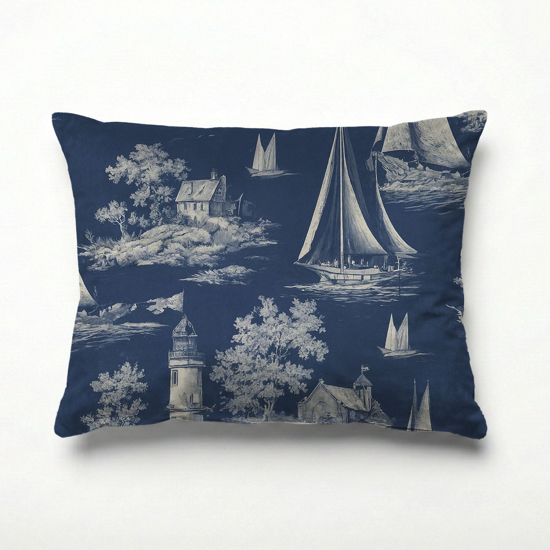 MIDNIGHT SAIL SCATTER CUSHION