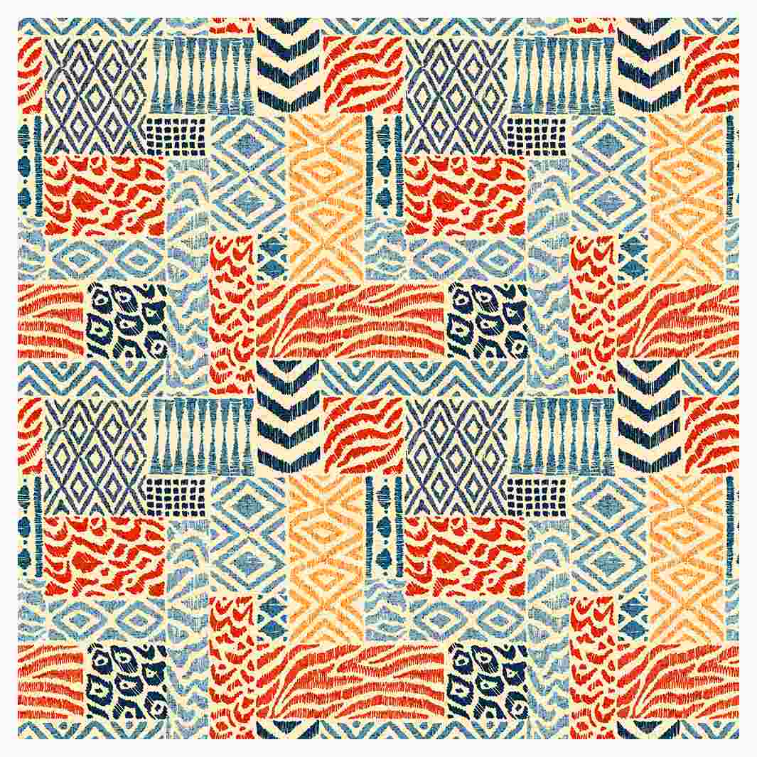THREADS OF HERITAGE SQUARE SCATTER CUSHION