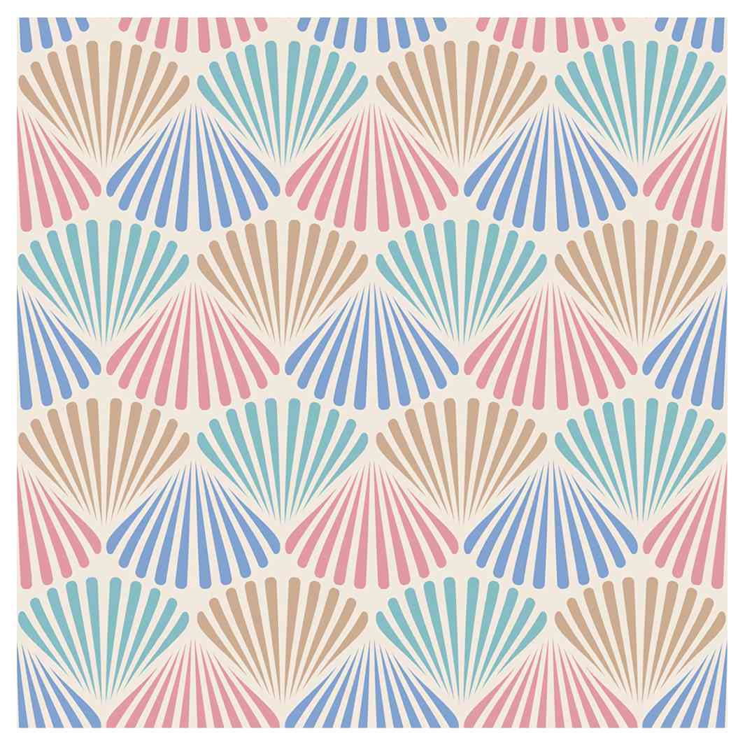 SEASHELL SERENADE SQUARE SCATTER CUSHION