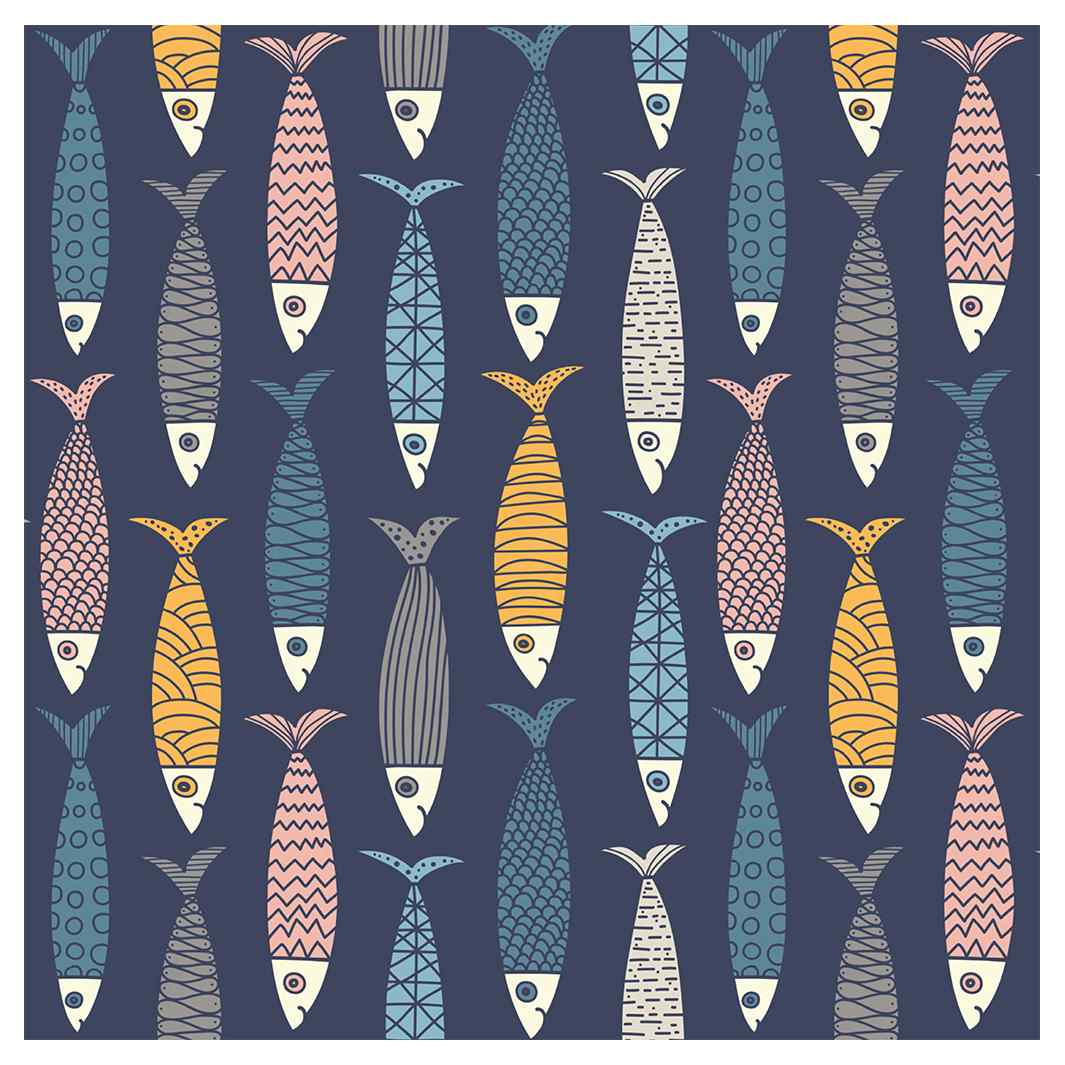 FISHERMAN'S CHARM SQUARE SCATTER CUSHION